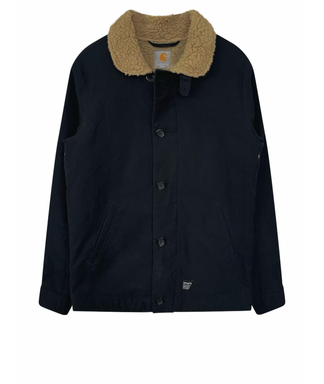CARHARTT Темно-синяя хлопковая куртка, фото 1