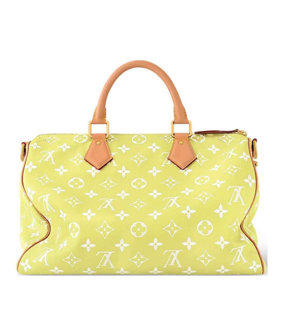 LOUIS VUITTON Желтая сумка на плечо, фото 4