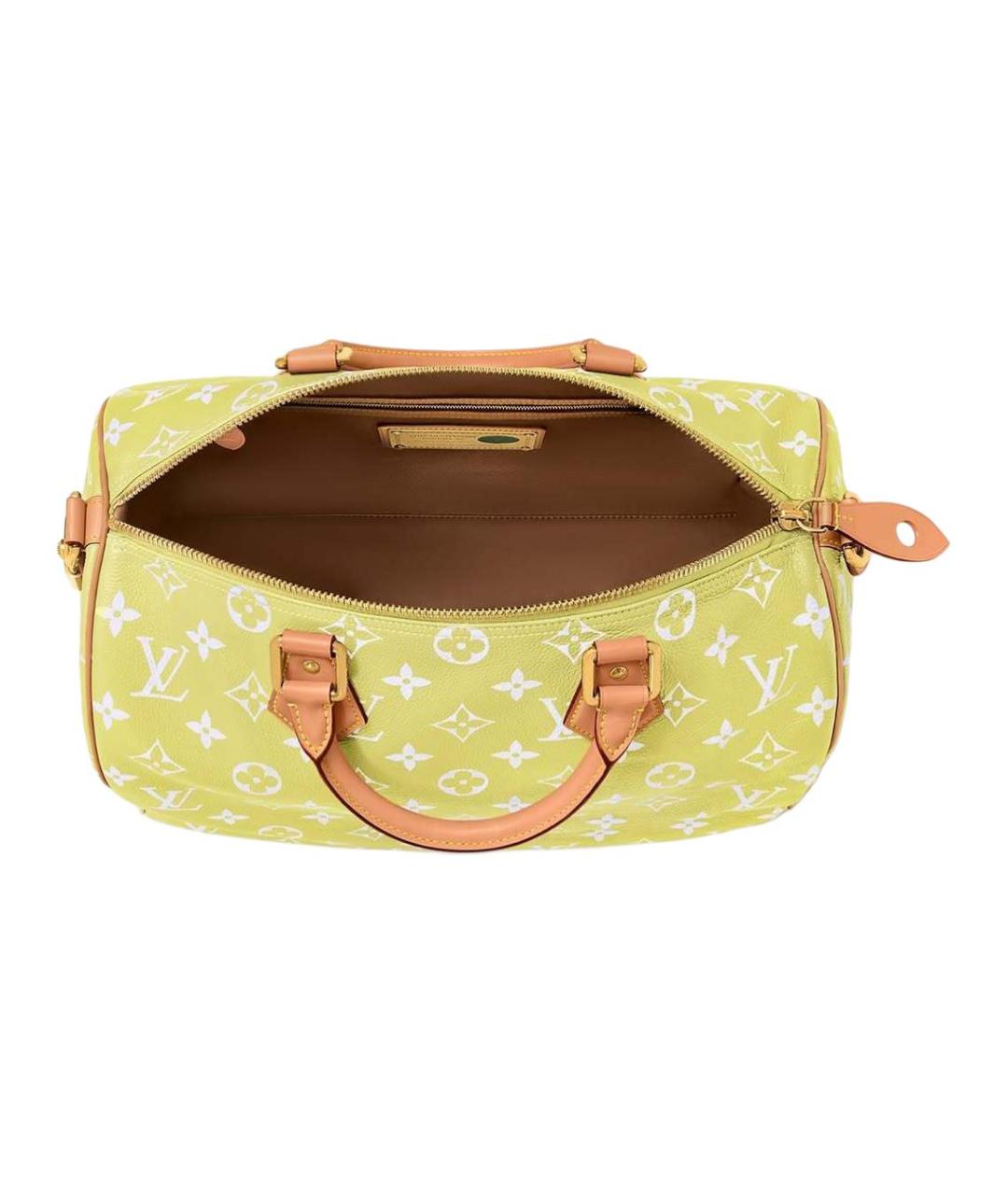 LOUIS VUITTON Желтая сумка на плечо, фото 5