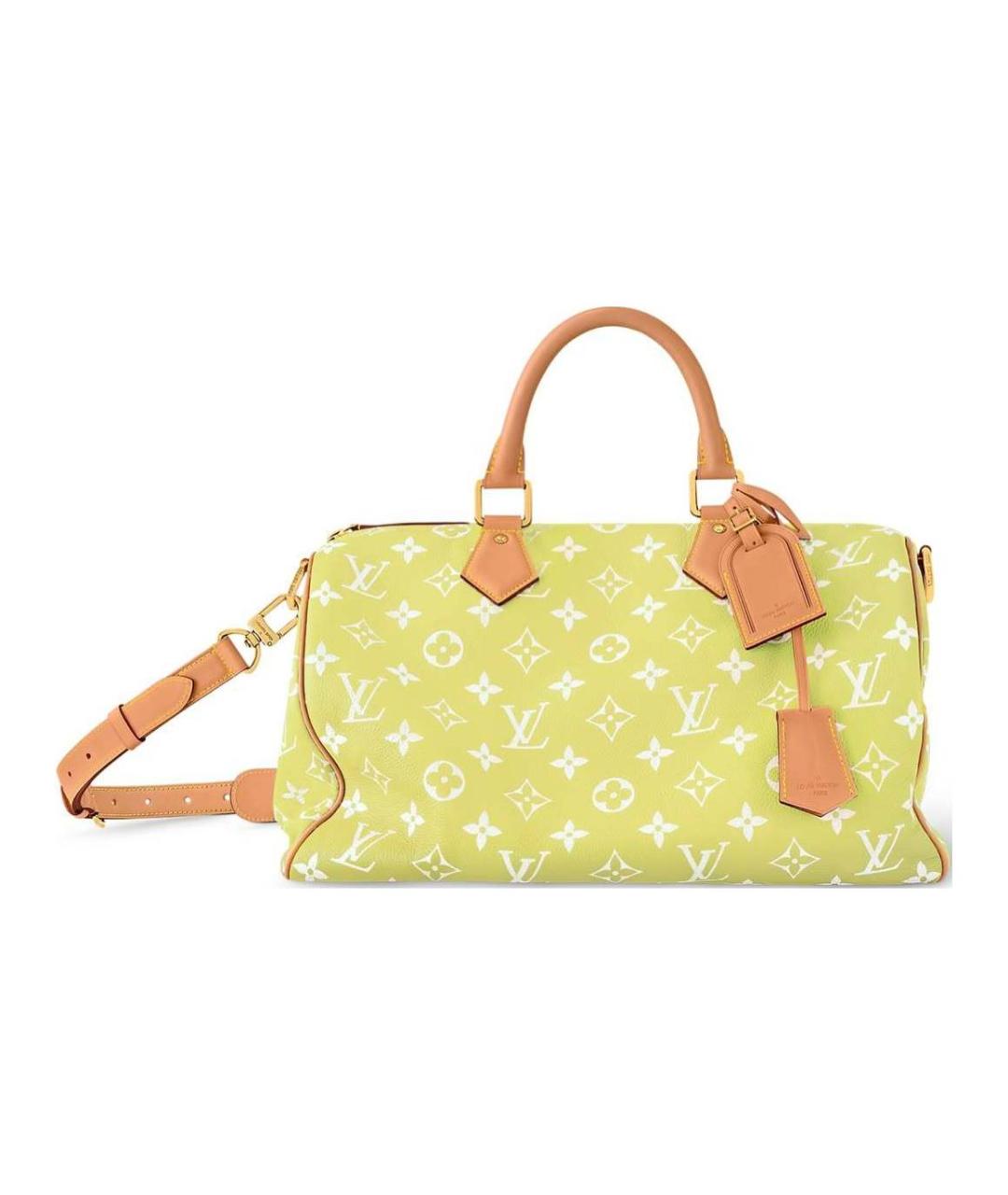 LOUIS VUITTON Желтая сумка на плечо, фото 1