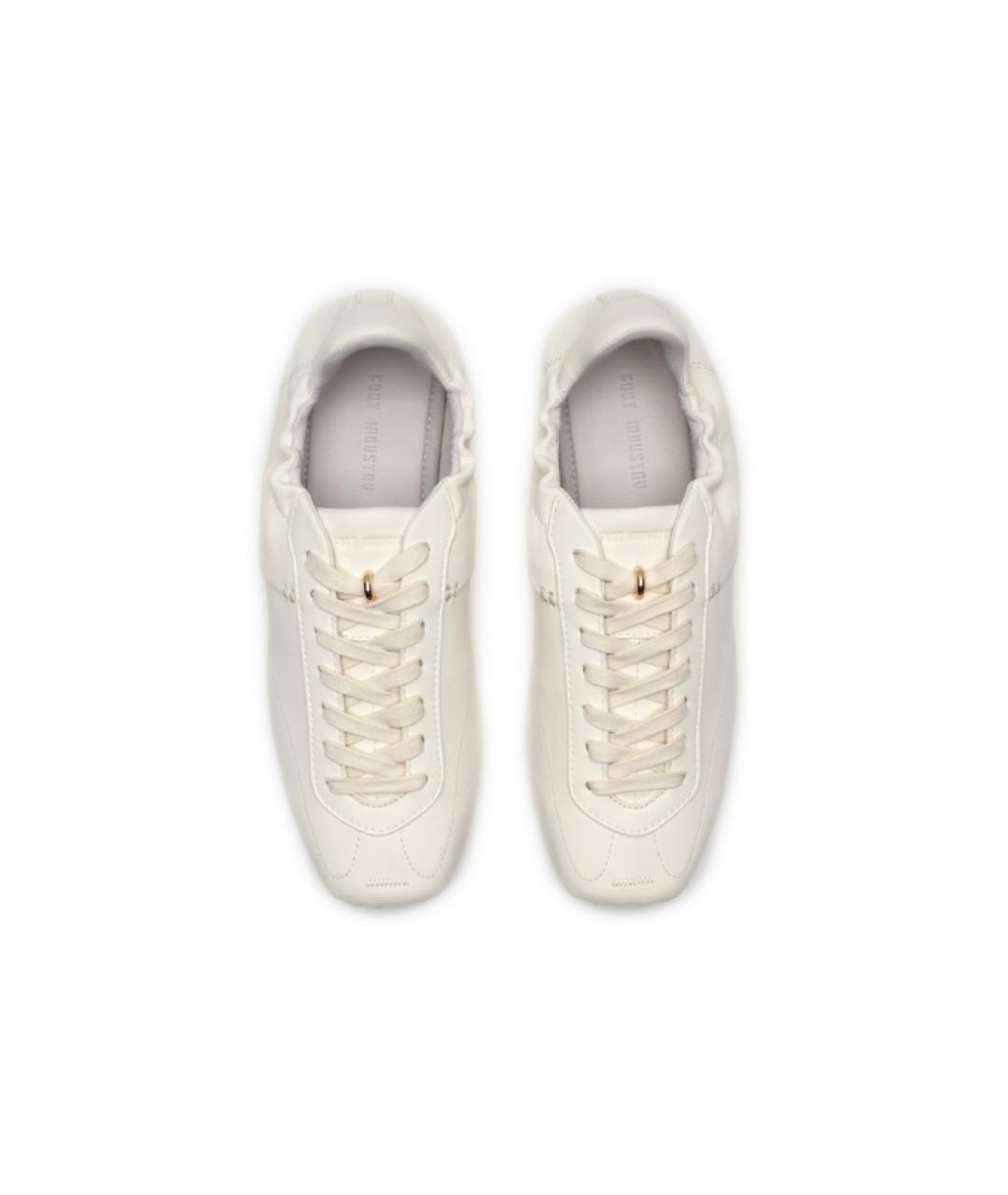 FOOT INDUSTRY Белые кожаные кеды, фото 4