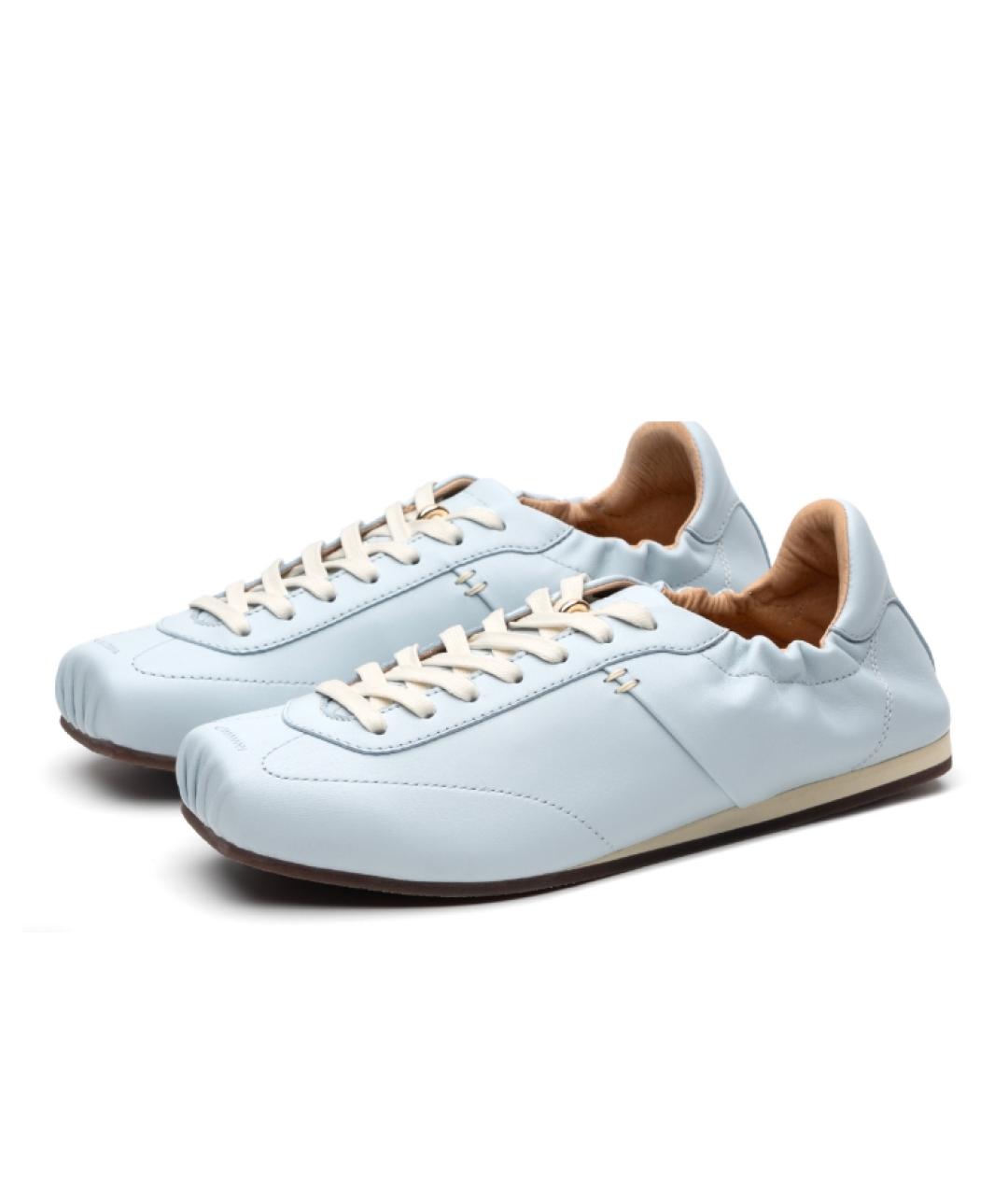 FOOT INDUSTRY Голубые текстильные кеды, фото 3