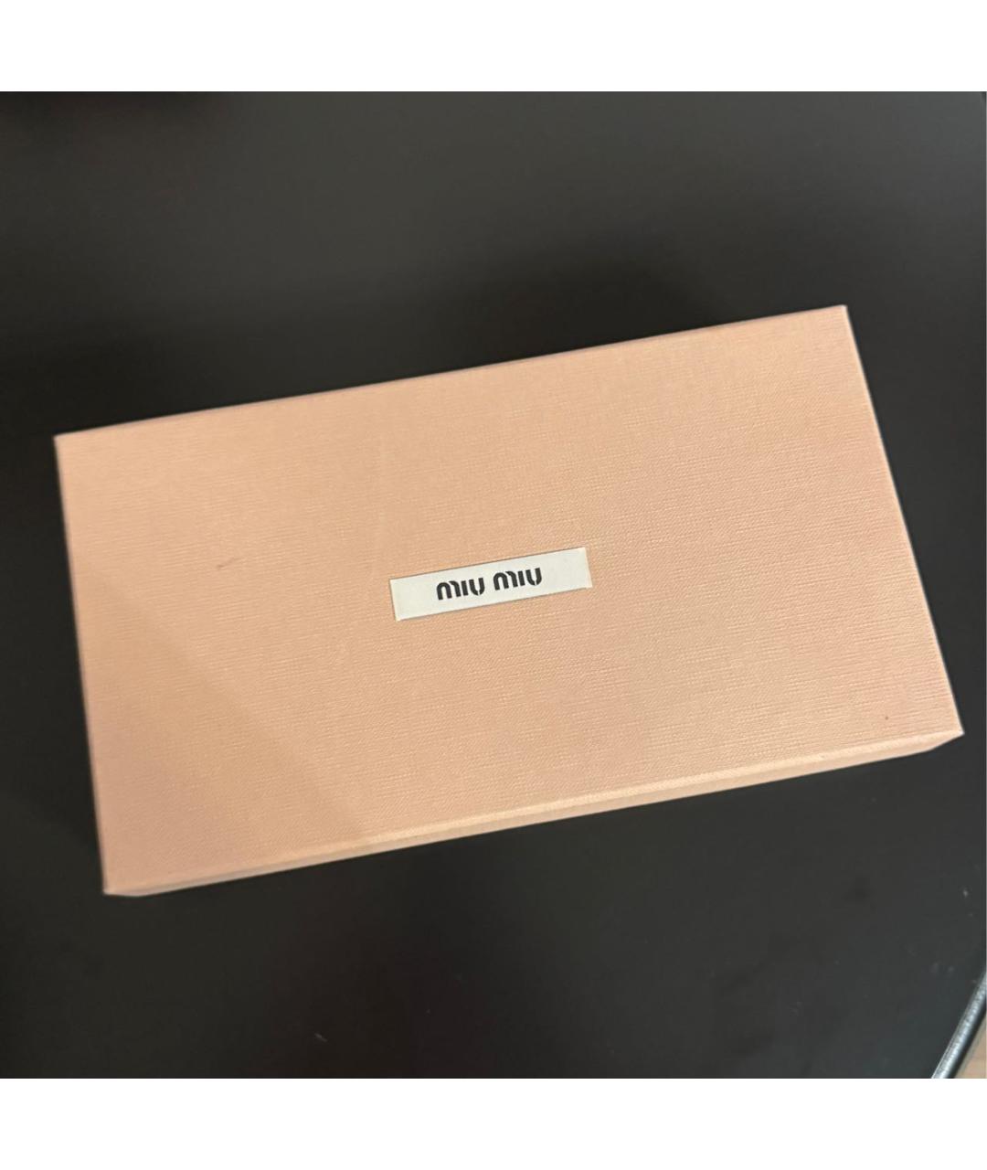 MIU MIU Черный ремень, фото 3
