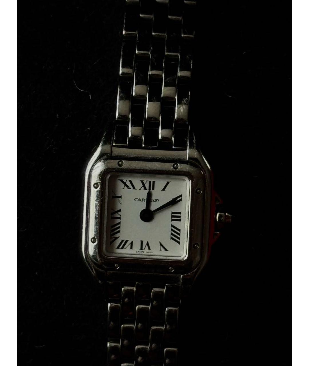 CARTIER Серебряные металлические часы, фото 6