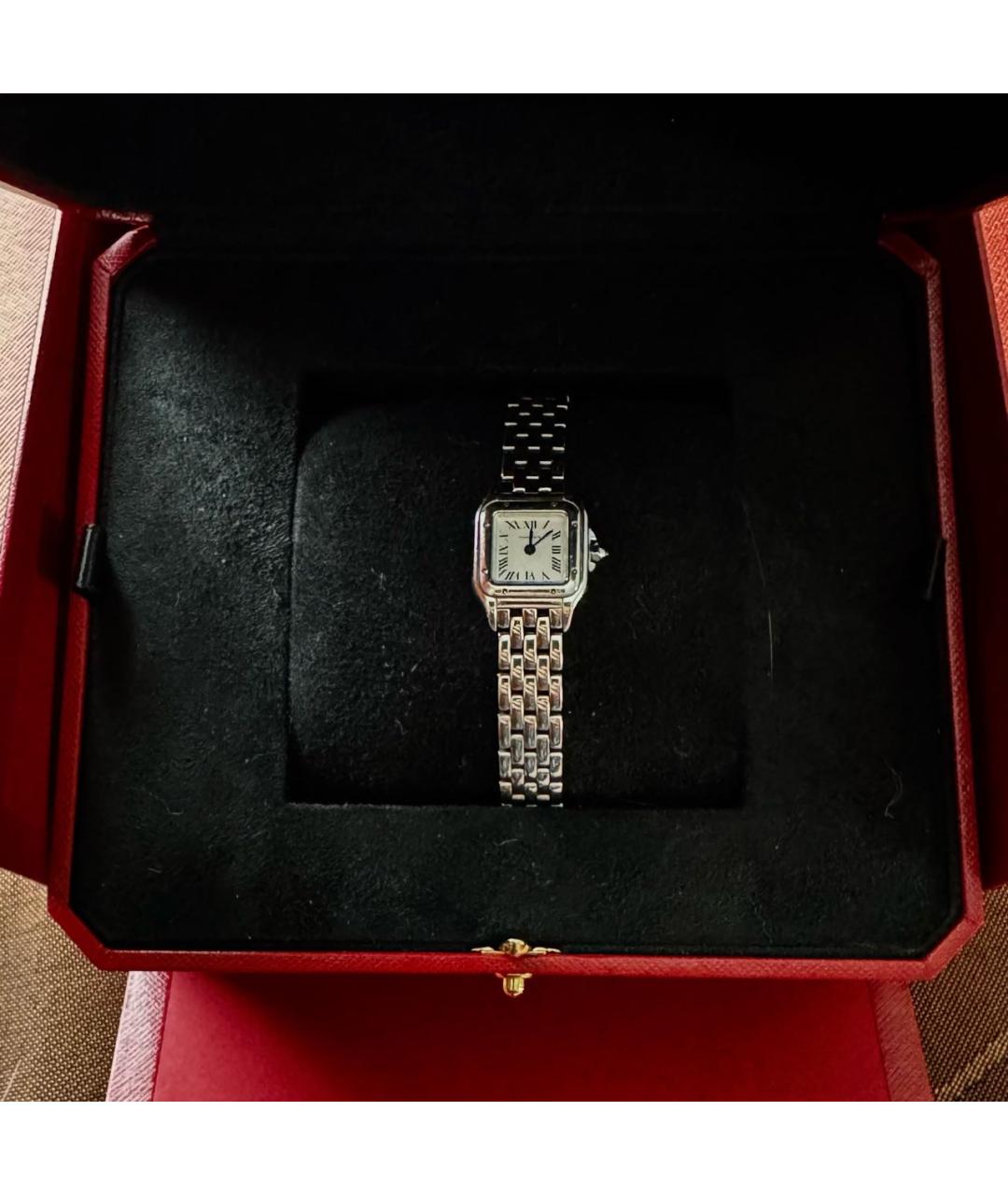 CARTIER Серебряные металлические часы, фото 3