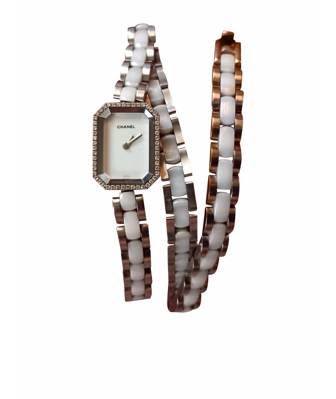 CHANEL Белые часы, фото 1