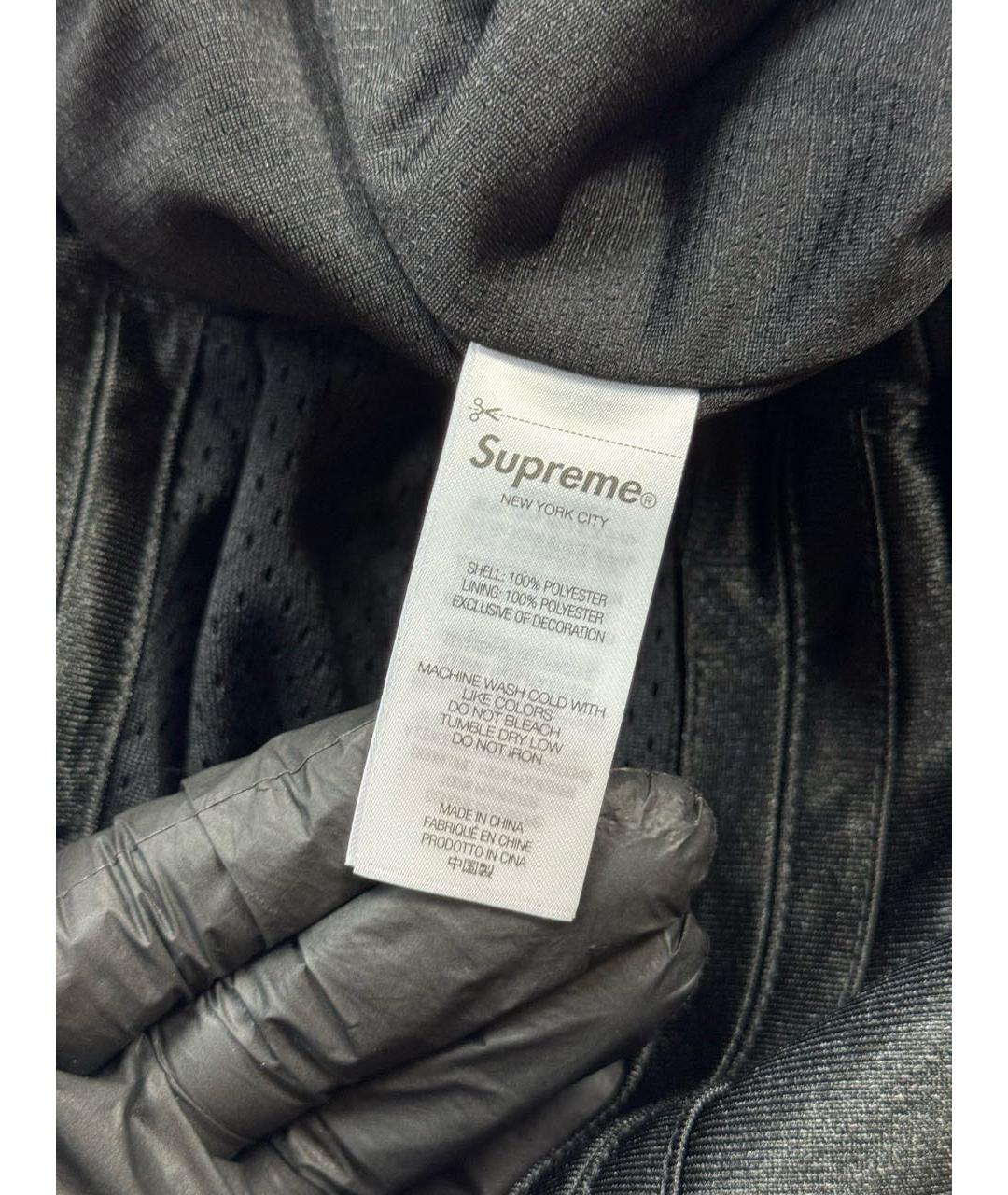 SUPREME Черные шорты, фото 8