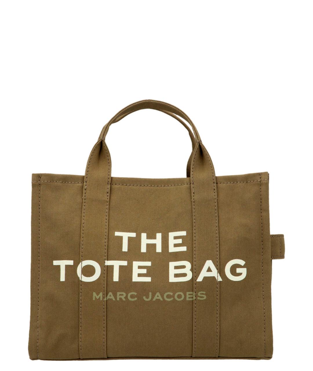 MARC JACOBS Хаки хлопковая сумка тоут, фото 1