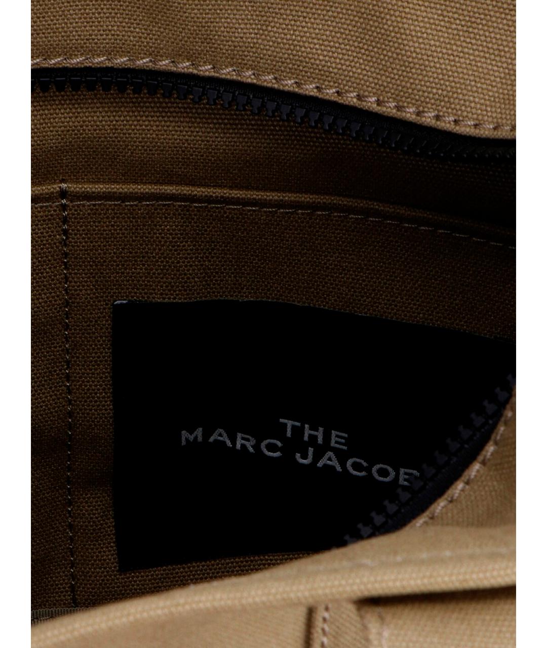 MARC JACOBS Хаки хлопковая сумка тоут, фото 3