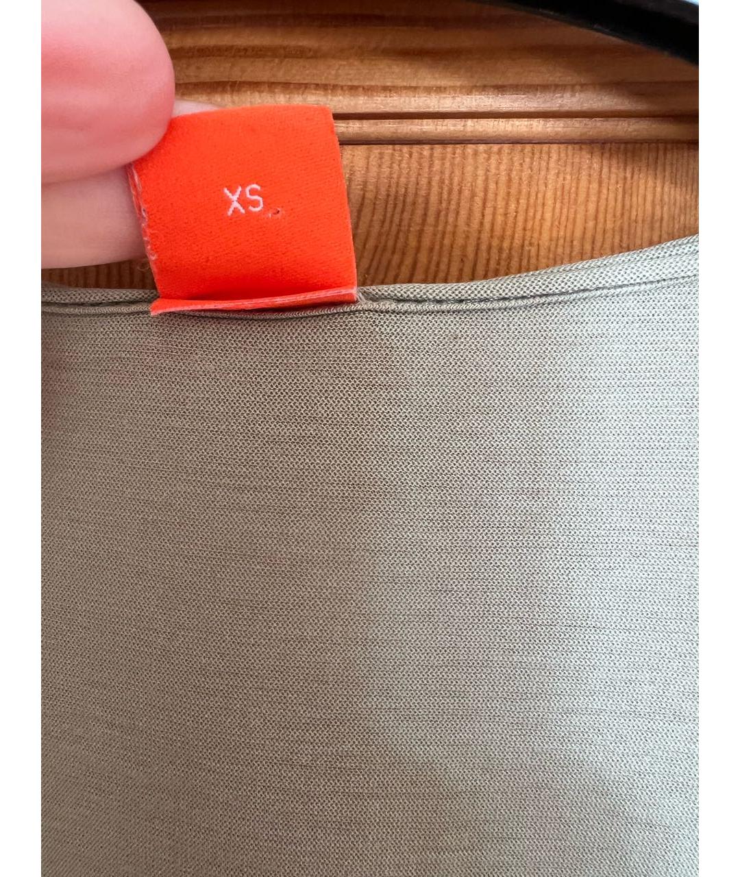 HUGO BOSS Зеленая хлопковая футболка, фото 4