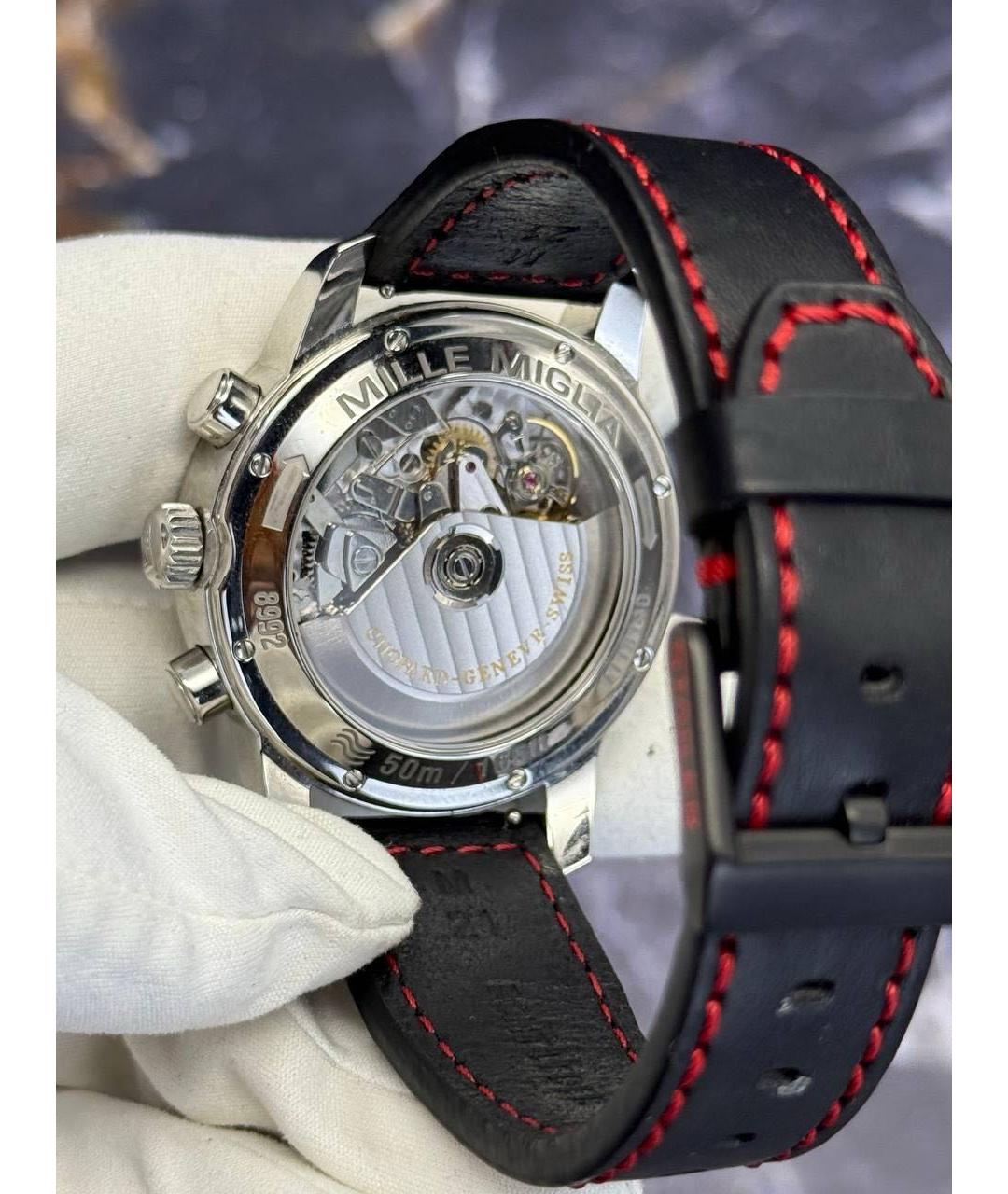 CHOPARD Черные металлические часы, фото 6
