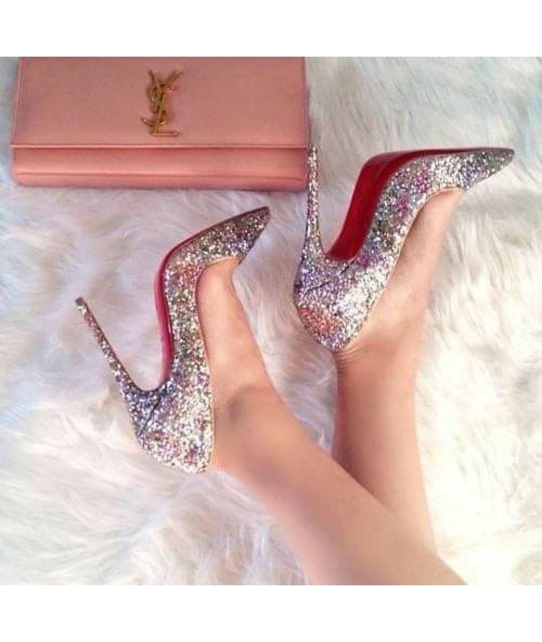 CHRISTIAN LOUBOUTIN Кожаные туфли, фото 4
