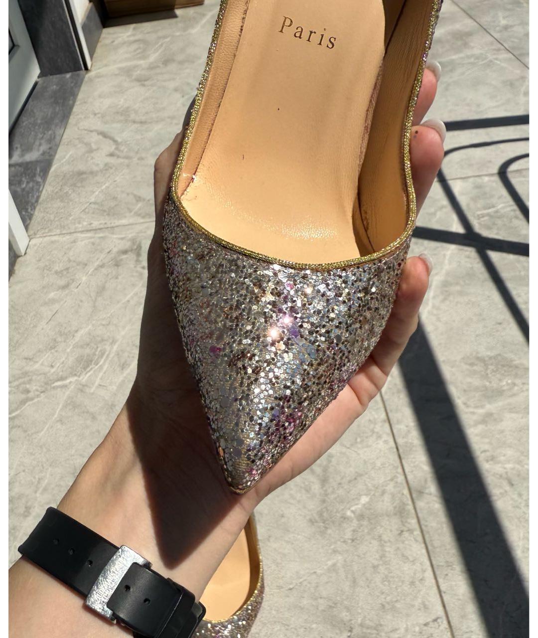 CHRISTIAN LOUBOUTIN Кожаные туфли, фото 6