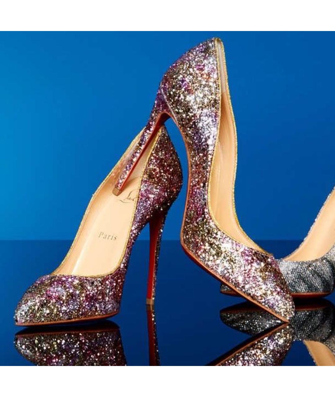 CHRISTIAN LOUBOUTIN Кожаные туфли, фото 5