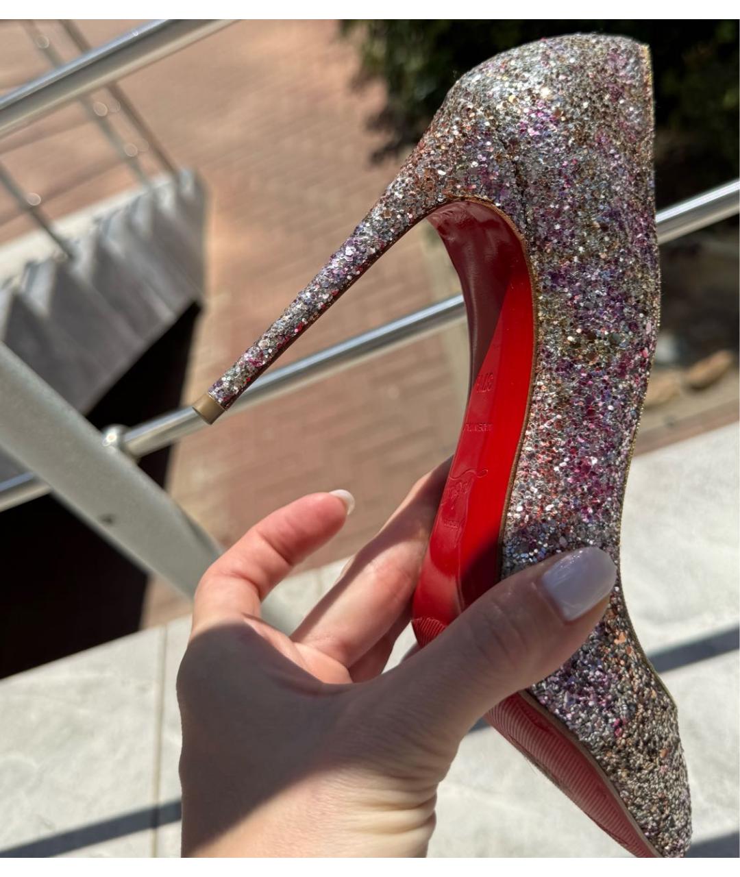 CHRISTIAN LOUBOUTIN Кожаные туфли, фото 8