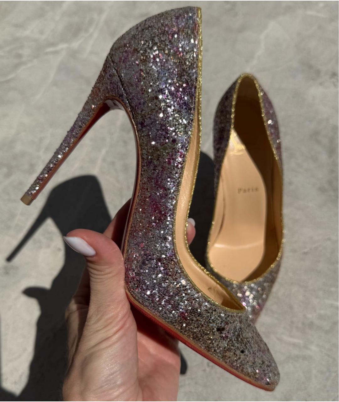 CHRISTIAN LOUBOUTIN Кожаные туфли, фото 7