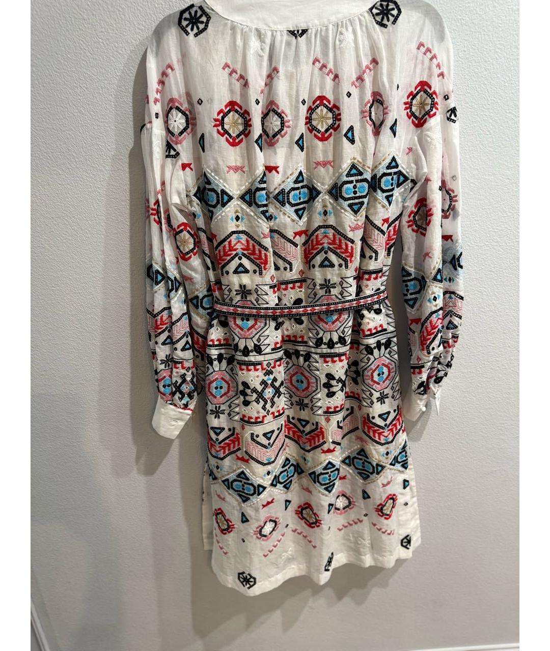 ERMANNO SCERVINO Мульти хлопковое повседневное платье, фото 2