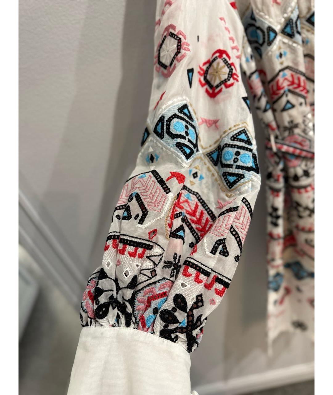 ERMANNO SCERVINO Мульти хлопковое повседневное платье, фото 8