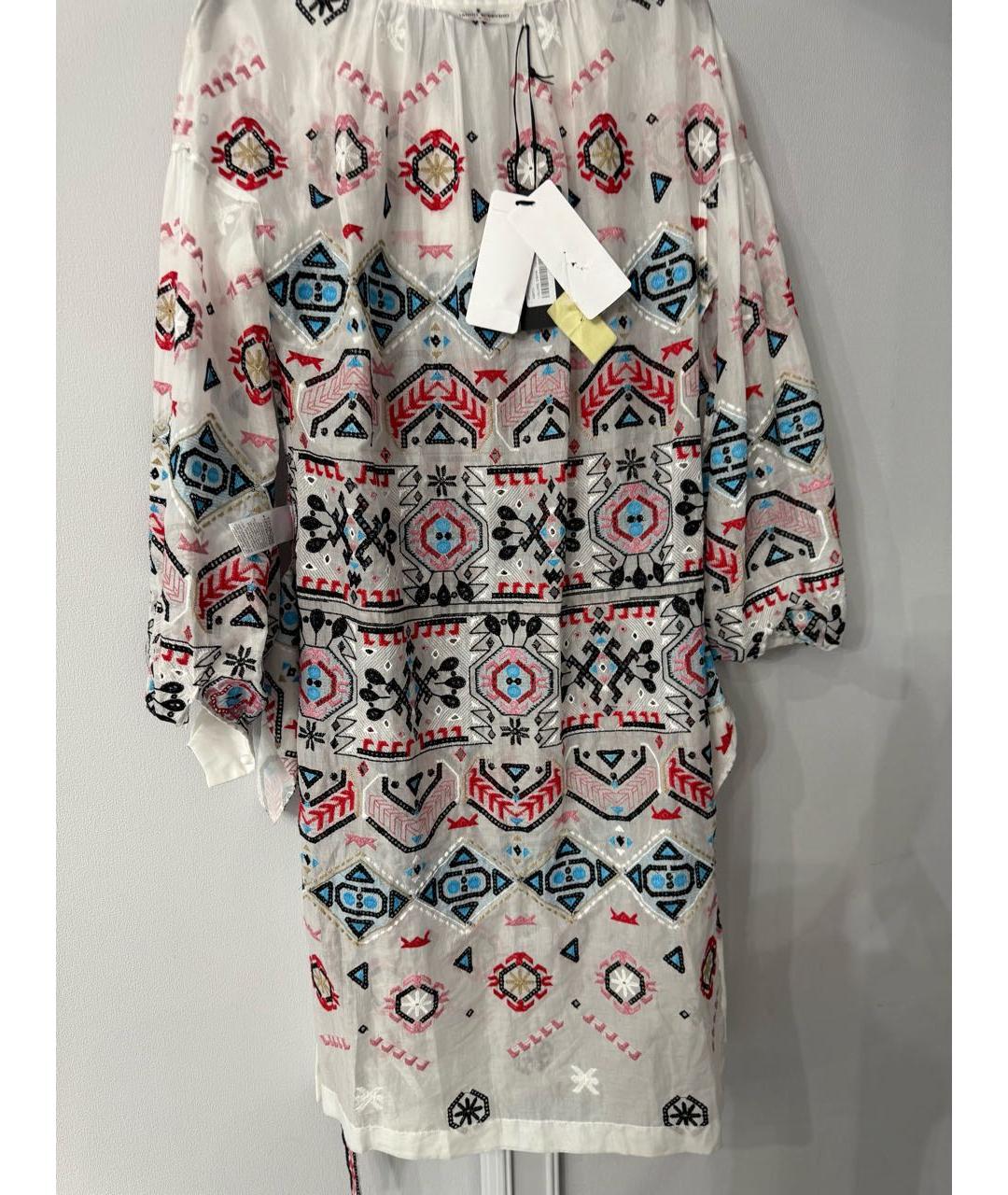 ERMANNO SCERVINO Мульти хлопковое повседневное платье, фото 3
