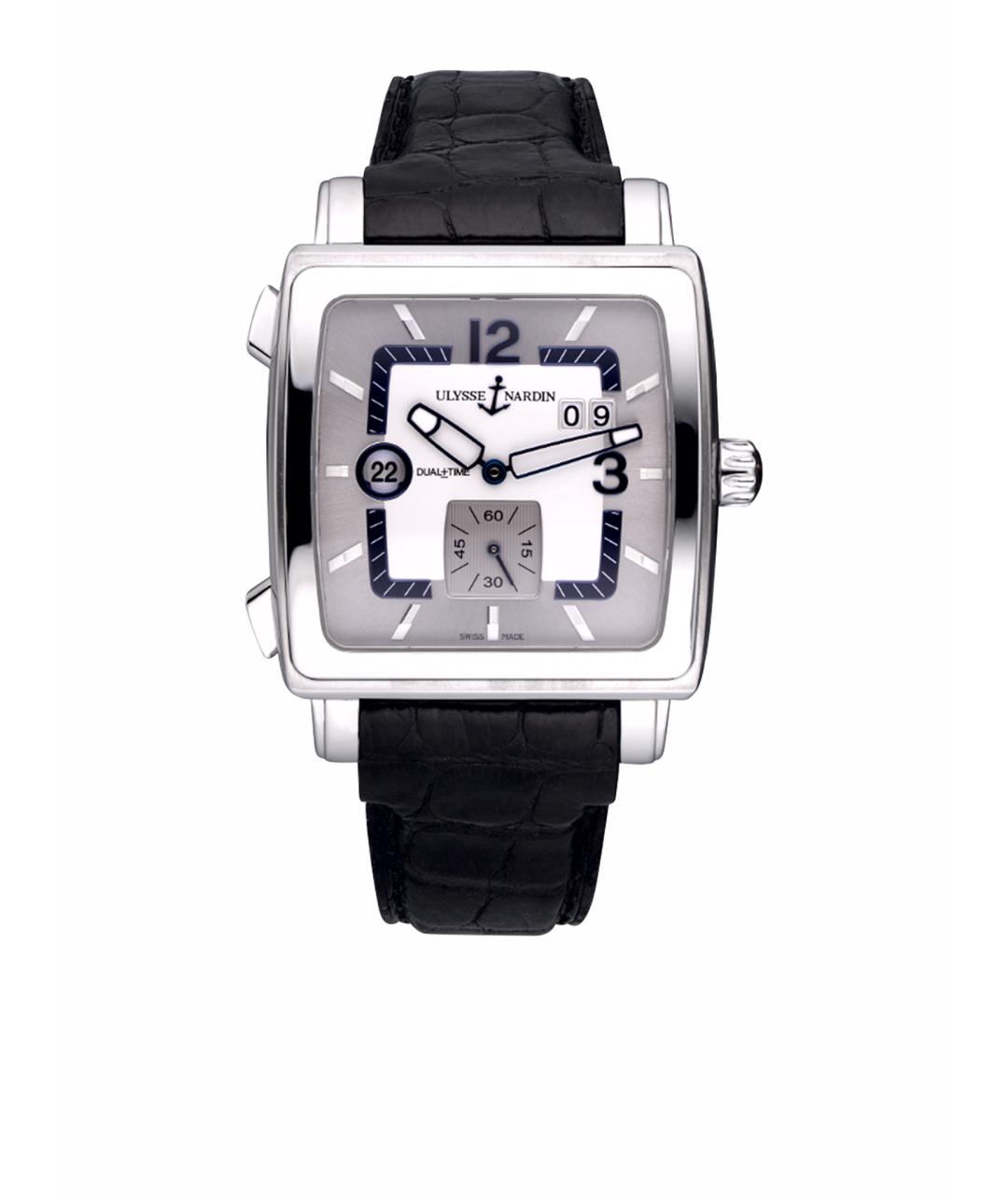 Ulysse Nardin Серые металлические часы, фото 3
