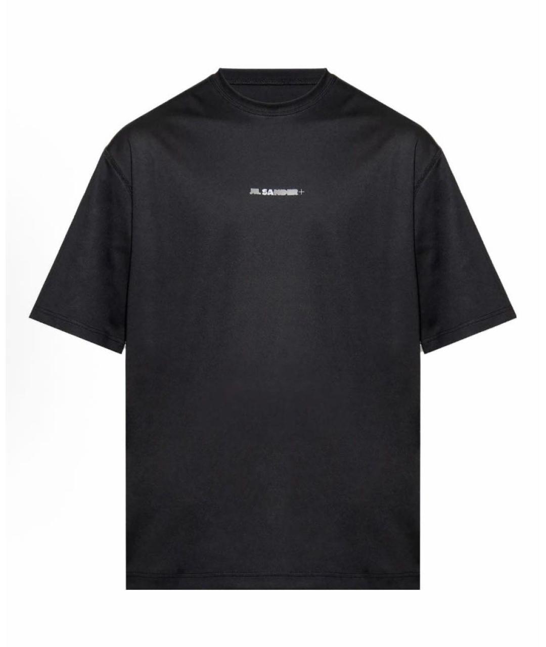 JIL SANDER Черная футболка, фото 1