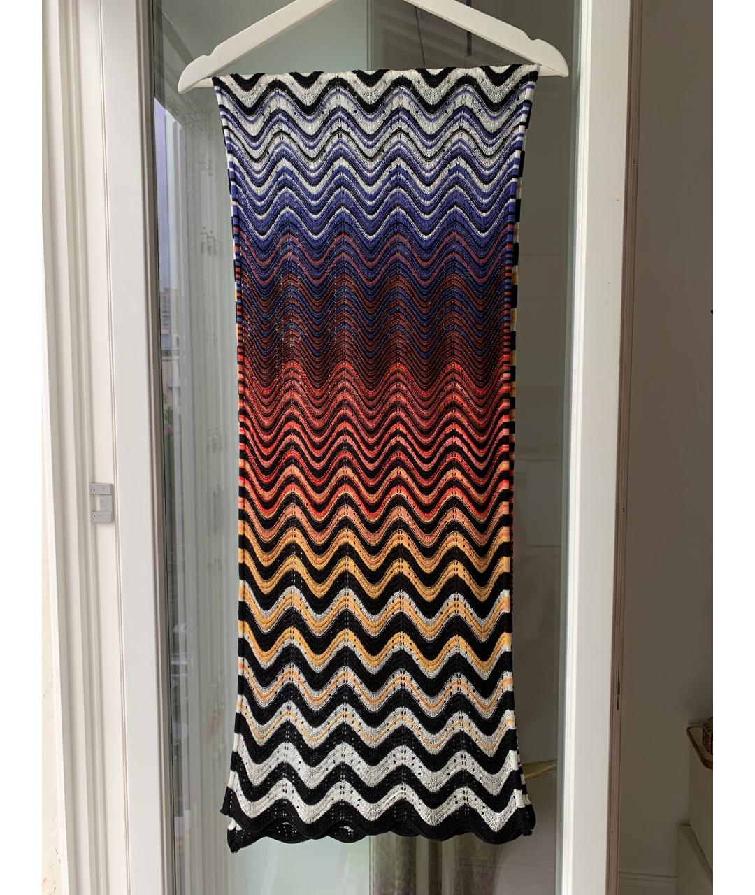 MISSONI Мульти хлопковый шарф, фото 10