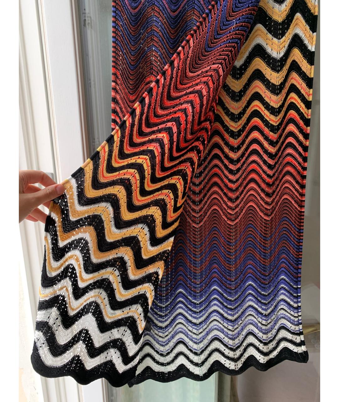 MISSONI Мульти хлопковый шарф, фото 3