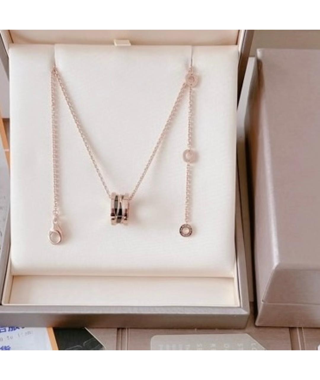 BVLGARI Розовое колье из розового золота, фото 2