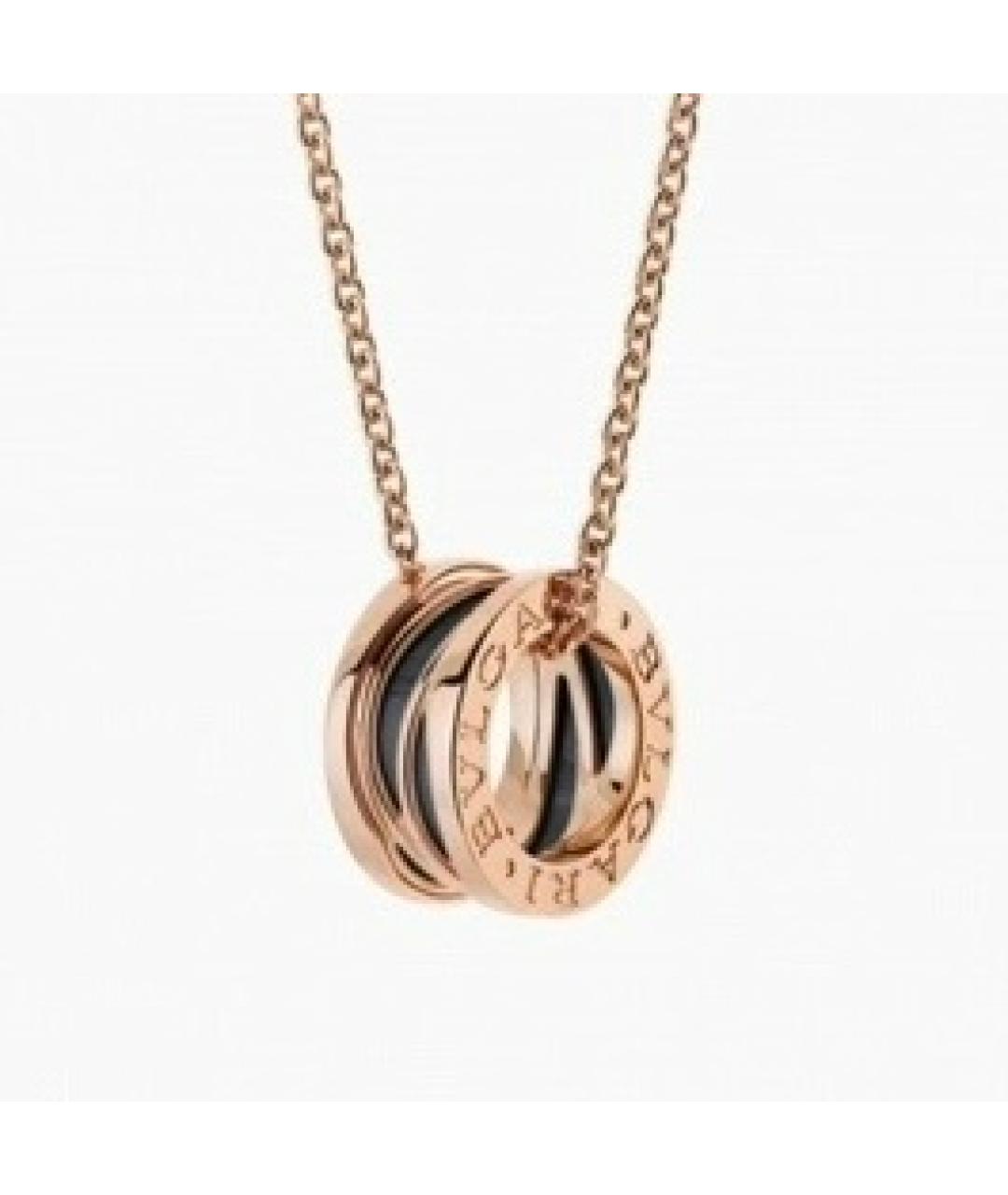 BVLGARI Розовое колье из розового золота, фото 8