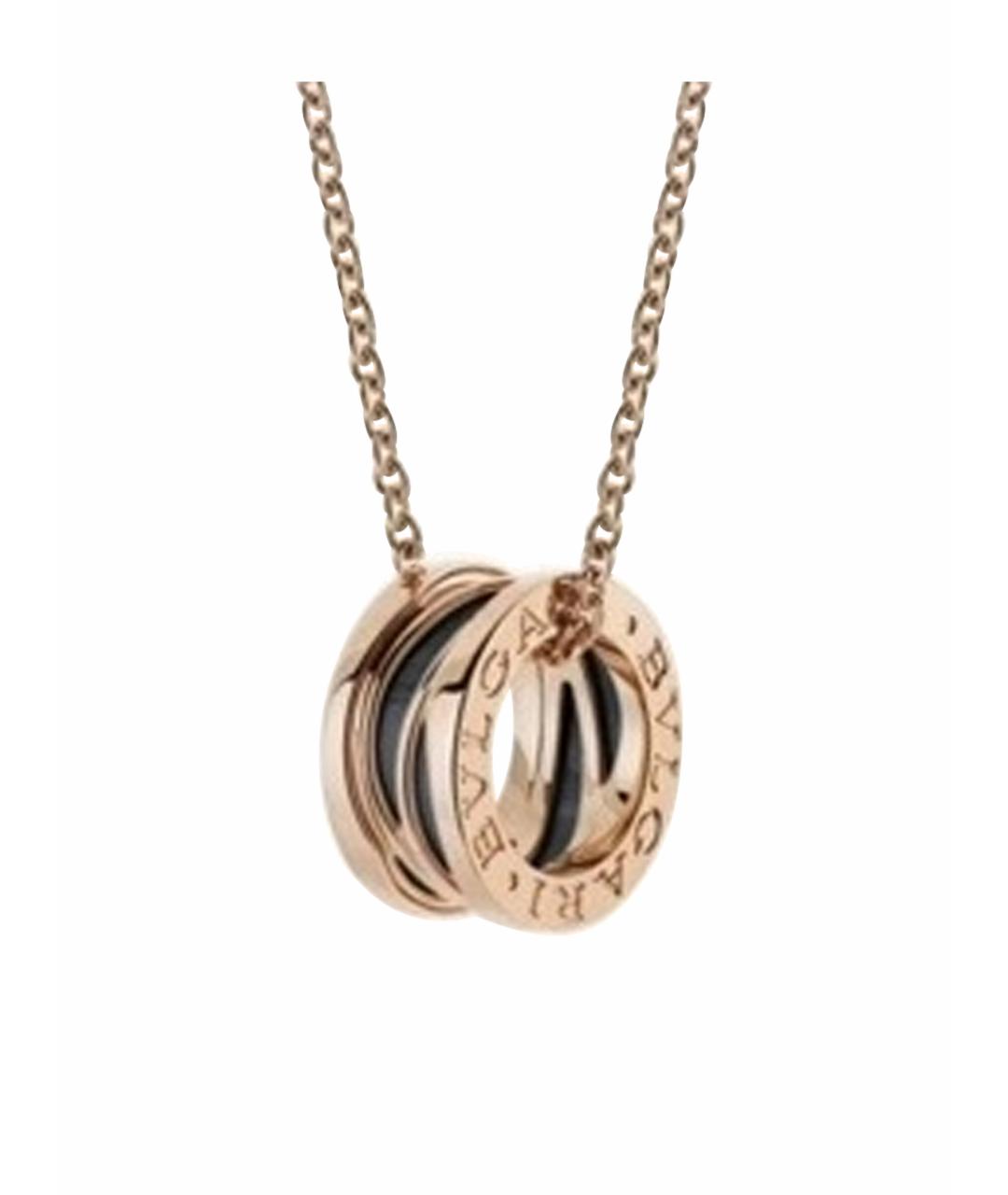 BVLGARI Розовое колье из розового золота, фото 1