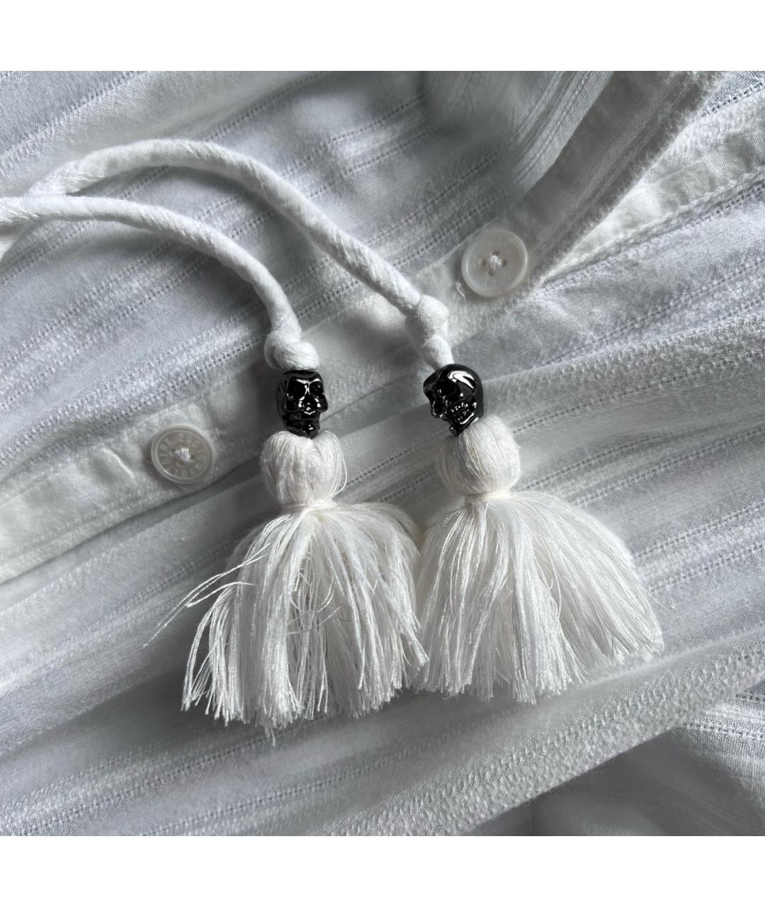 ZADIG & VOLTAIRE Белое хлопковое повседневное платье, фото 4