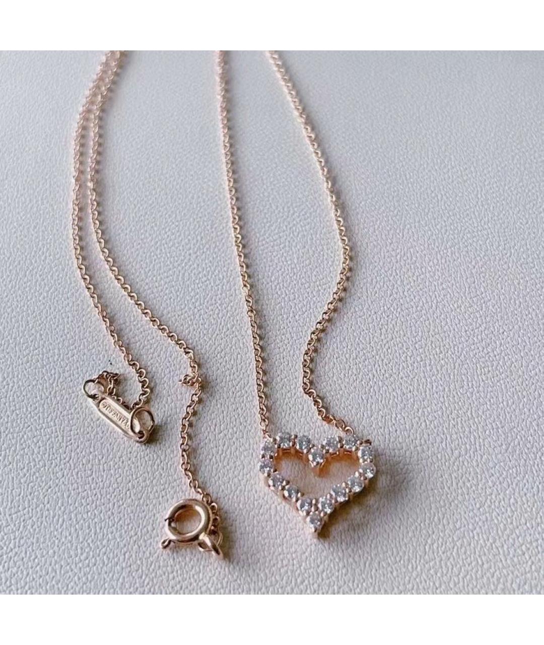 TIFFANY&CO Розовое колье из розового золота, фото 3