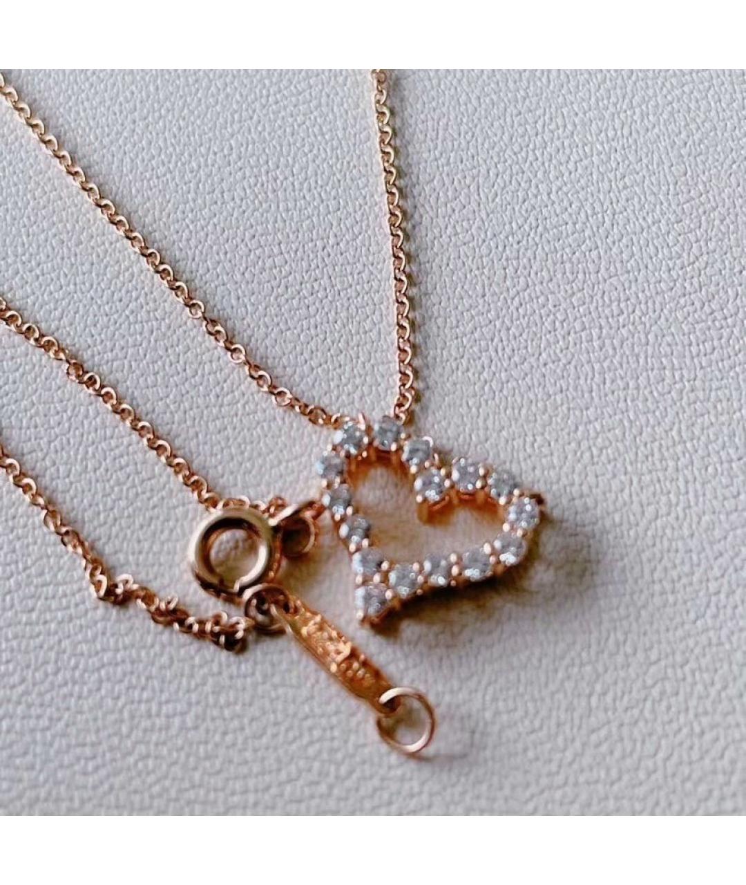TIFFANY&CO Розовое колье из розового золота, фото 5