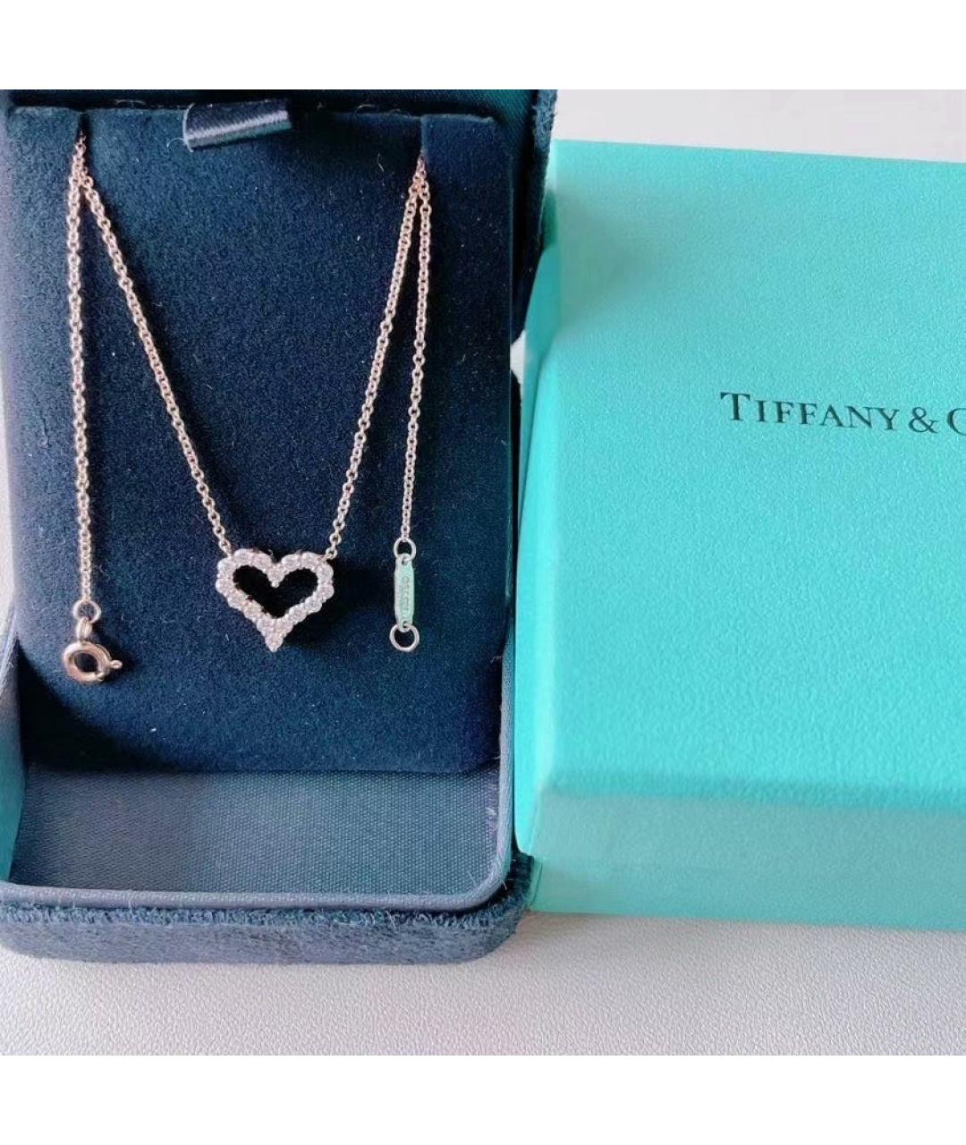 TIFFANY&CO Розовое колье из розового золота, фото 2
