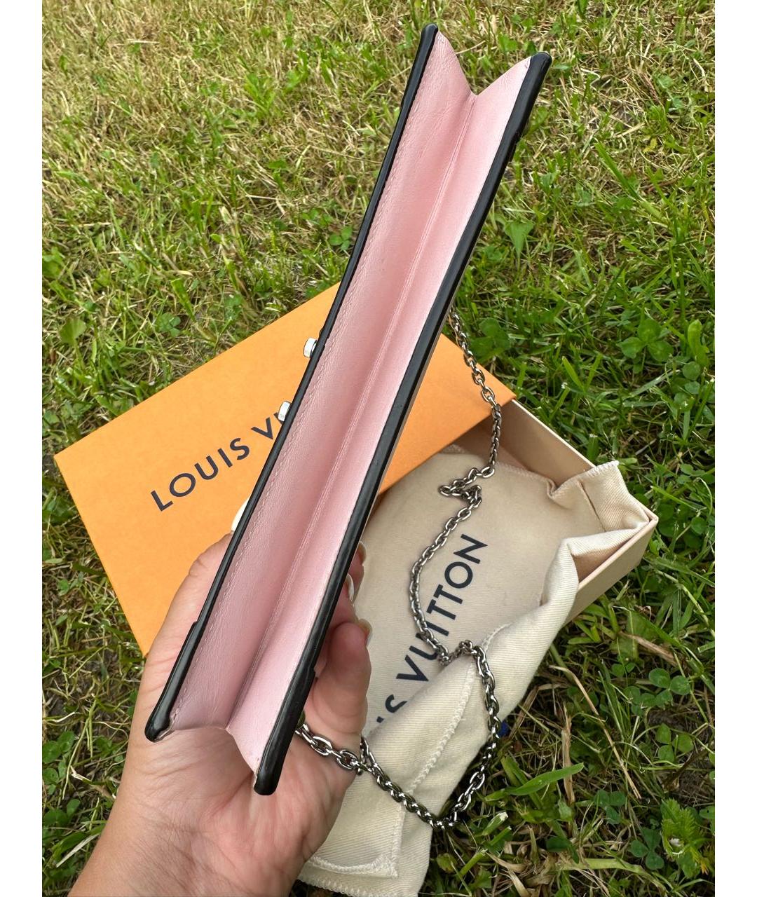 LOUIS VUITTON Розовая кожаная сумка через плечо, фото 4