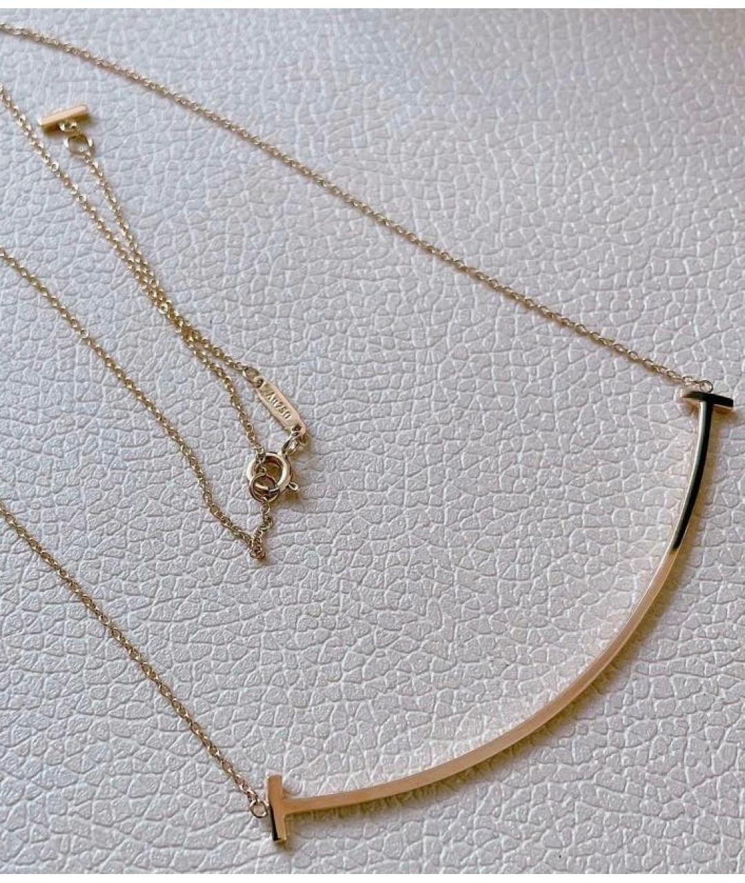 TIFFANY&CO Розовое колье из розового золота, фото 6