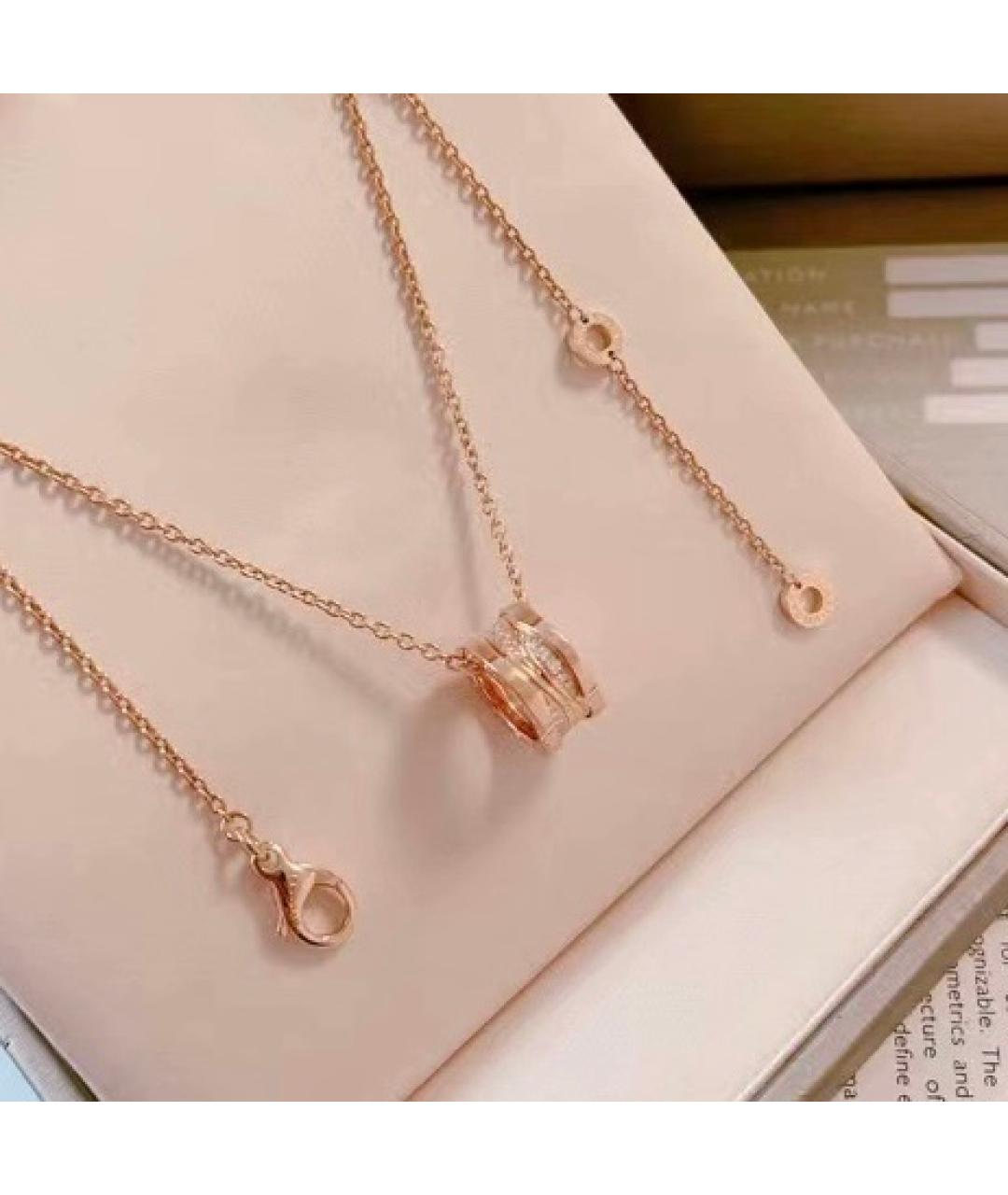 BVLGARI Розовое колье из розового золота, фото 2