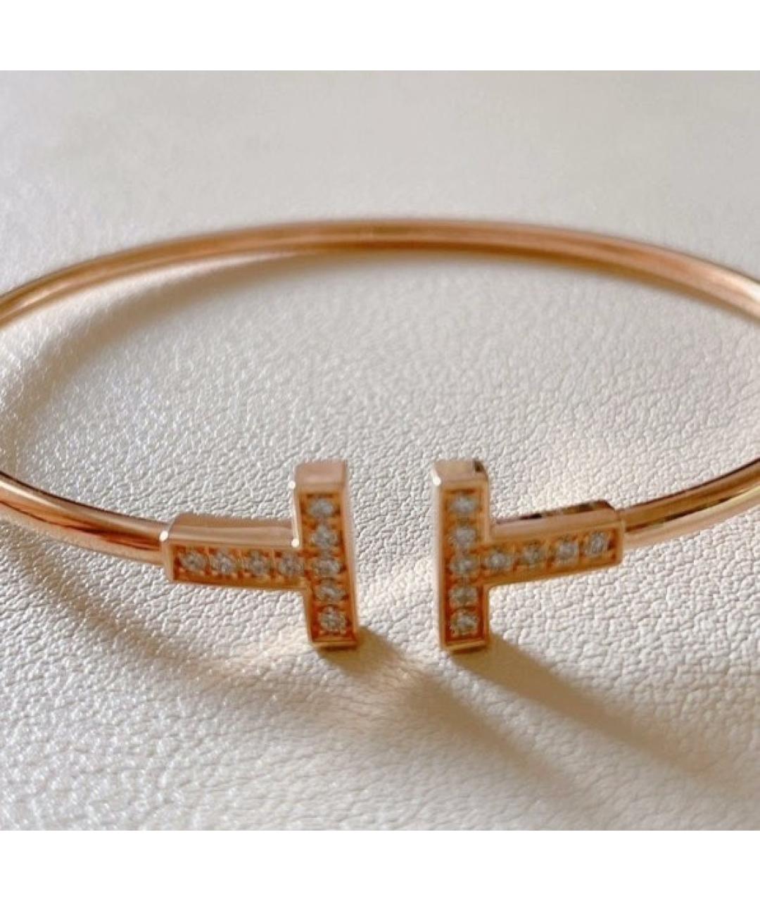 TIFFANY&CO Розовый браслет из розового золота, фото 3
