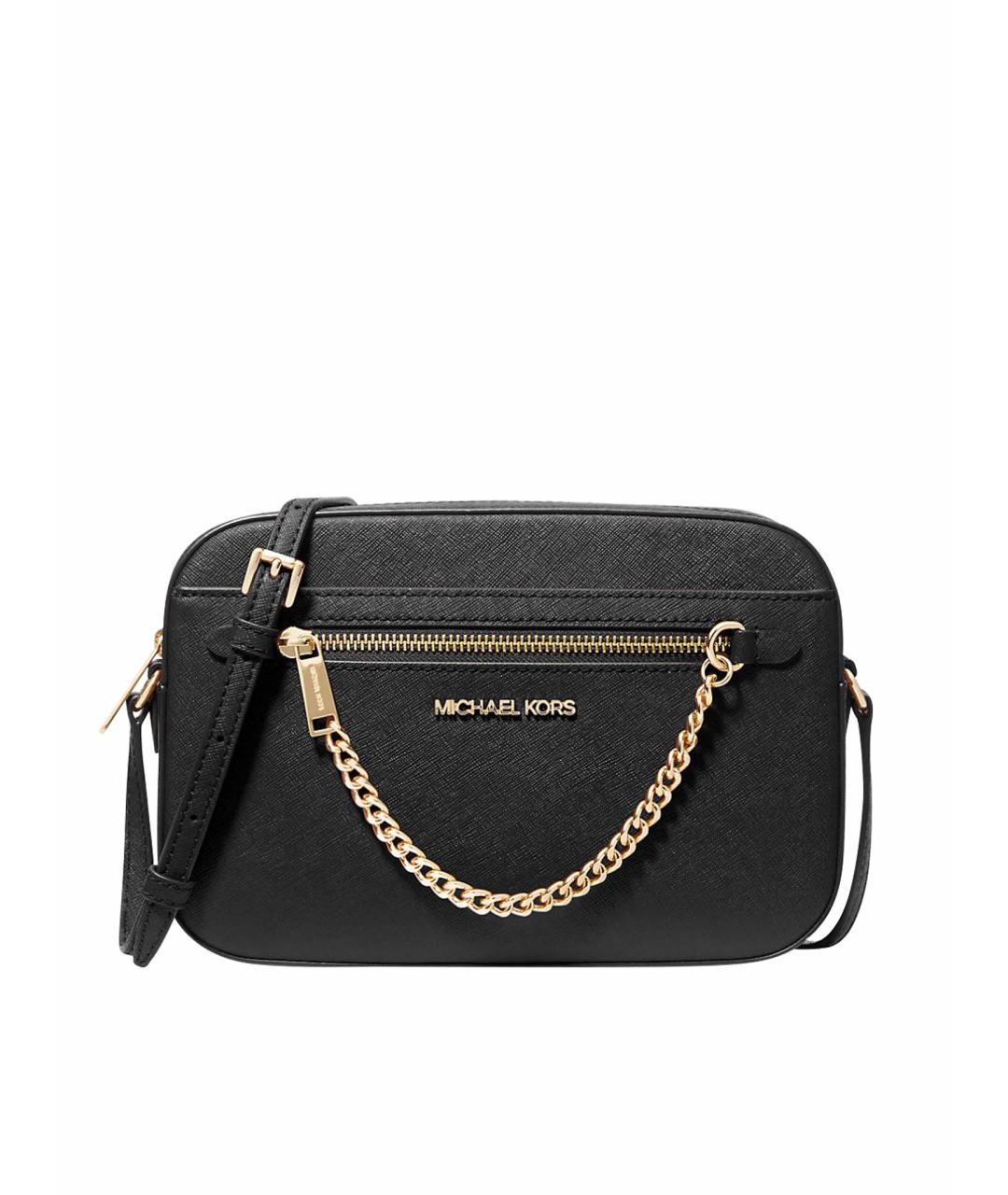 MICHAEL KORS Черная сумка через плечо, фото 1