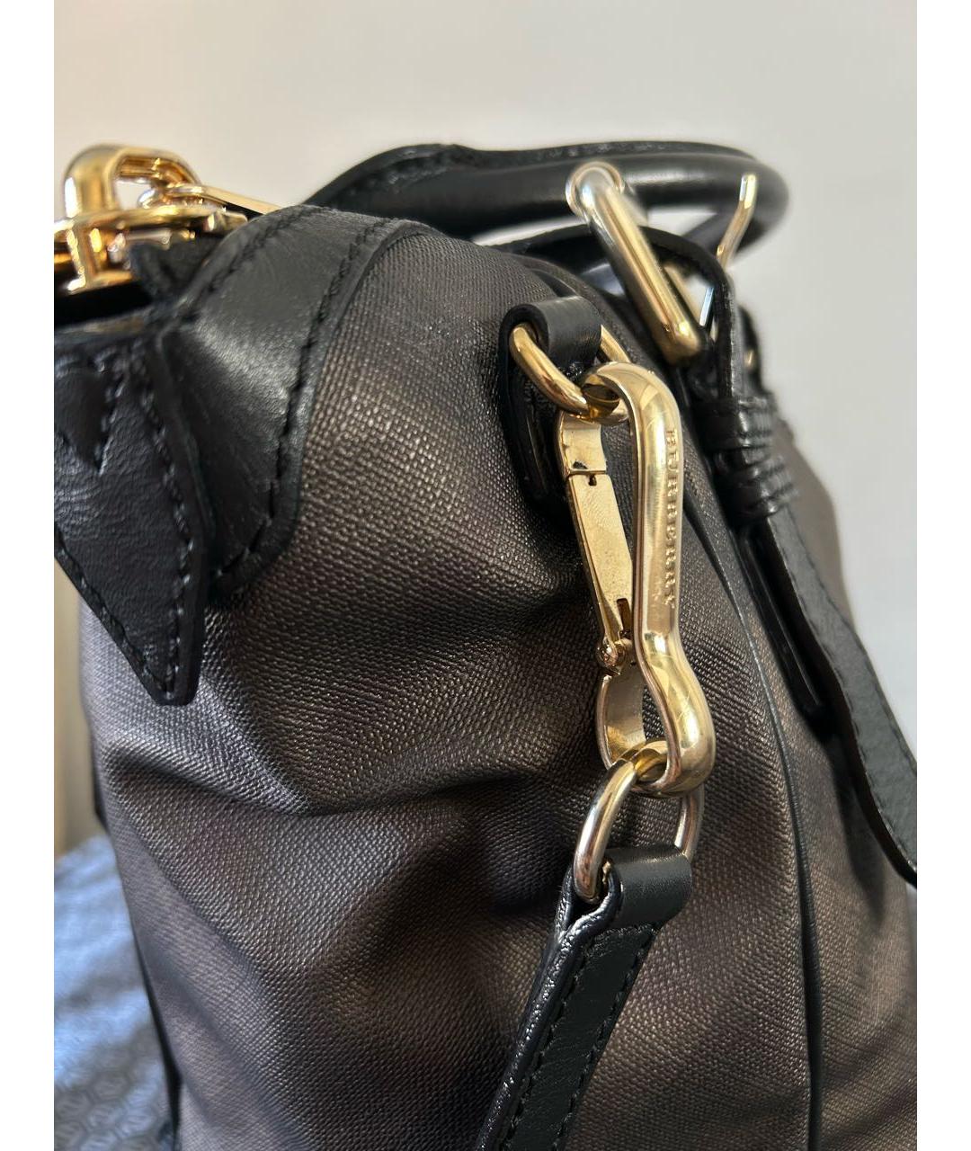 BURBERRY Кожаная сумка тоут, фото 8