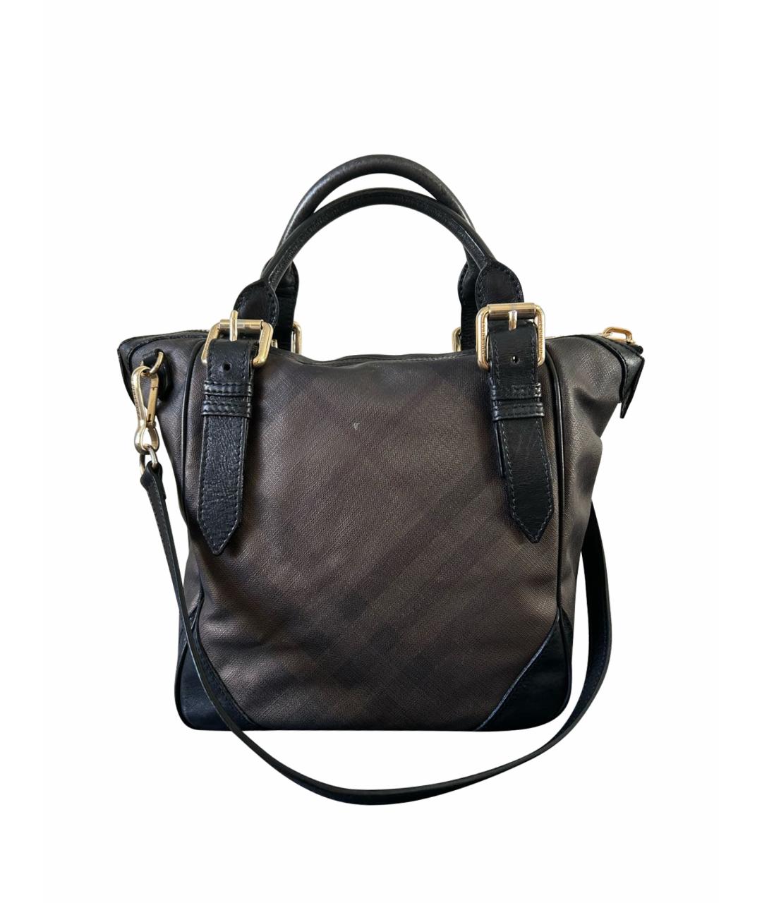 BURBERRY Кожаная сумка тоут, фото 1