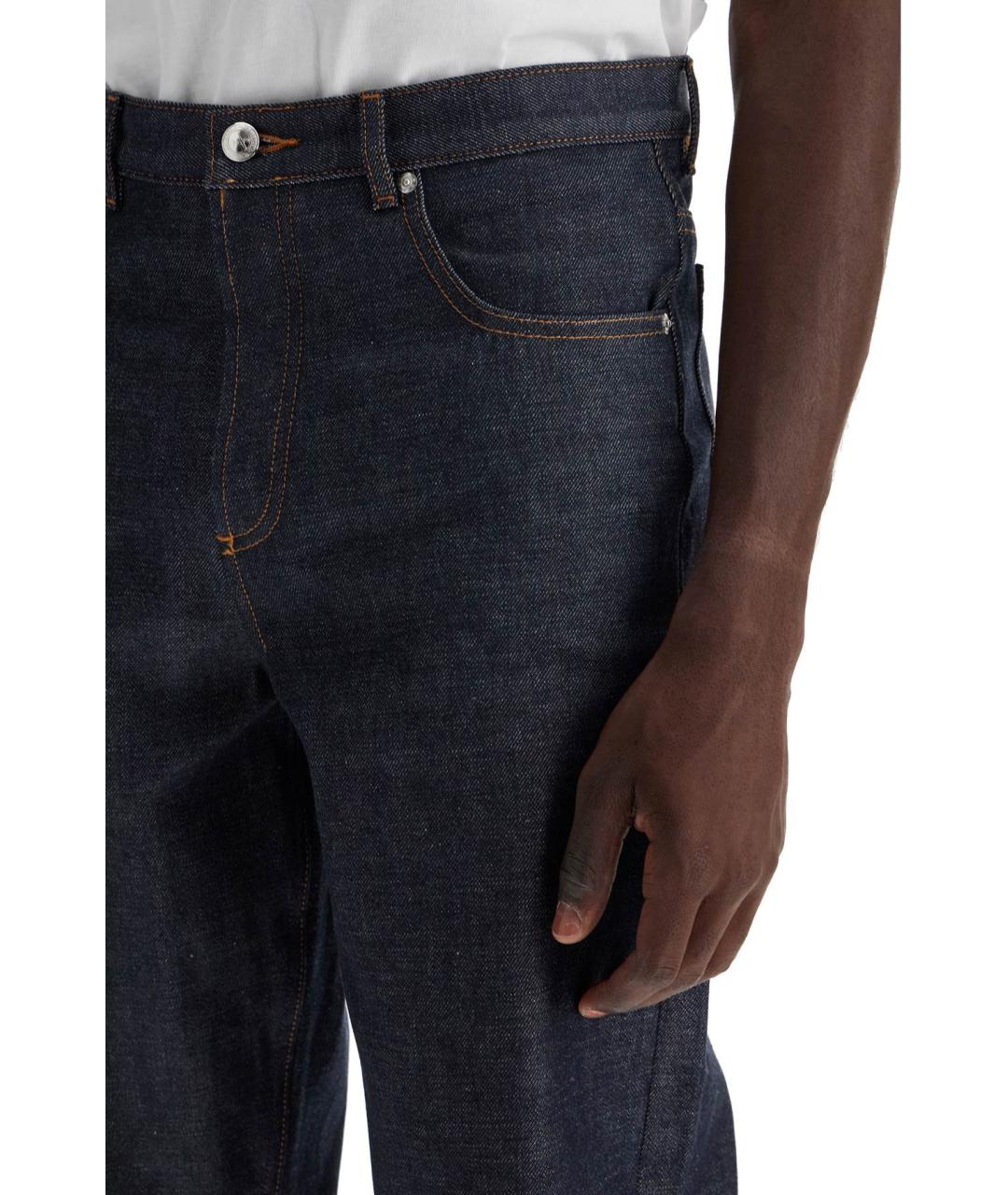 A.P.C. Темно-синие повседневные брюки, фото 4