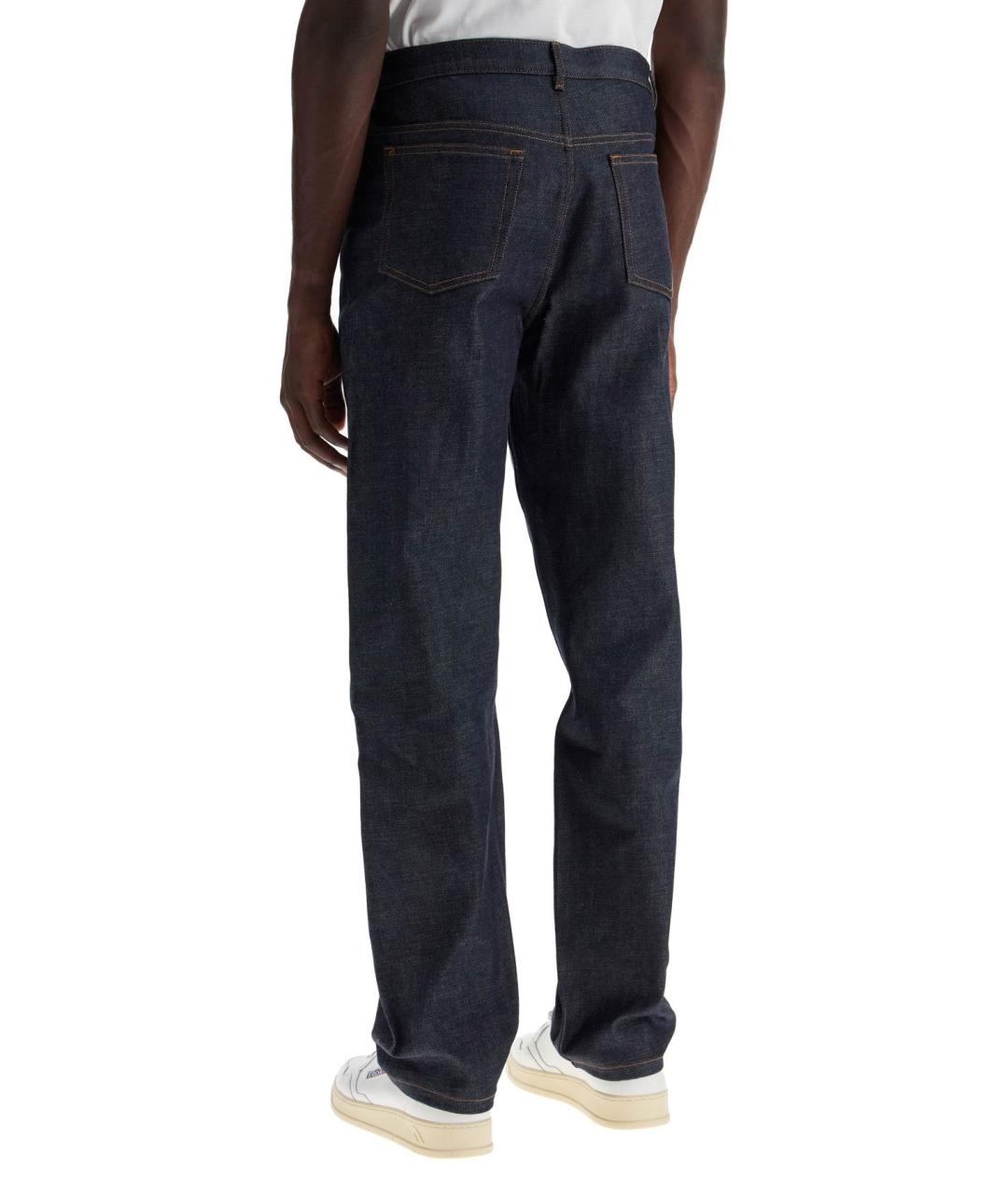 A.P.C. Темно-синие повседневные брюки, фото 3