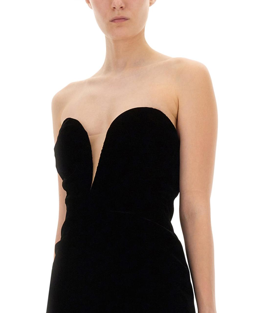 TOM FORD Черное вискозное вечернее платье, фото 3