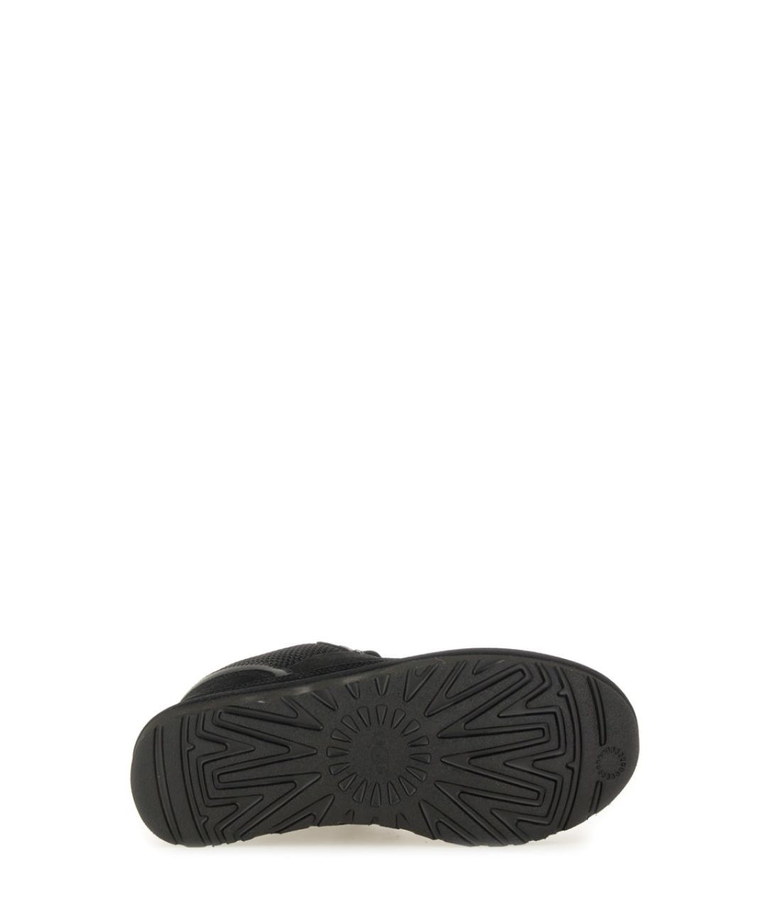 UGG AUSTRALIA Черные кожаные кроссовки, фото 5