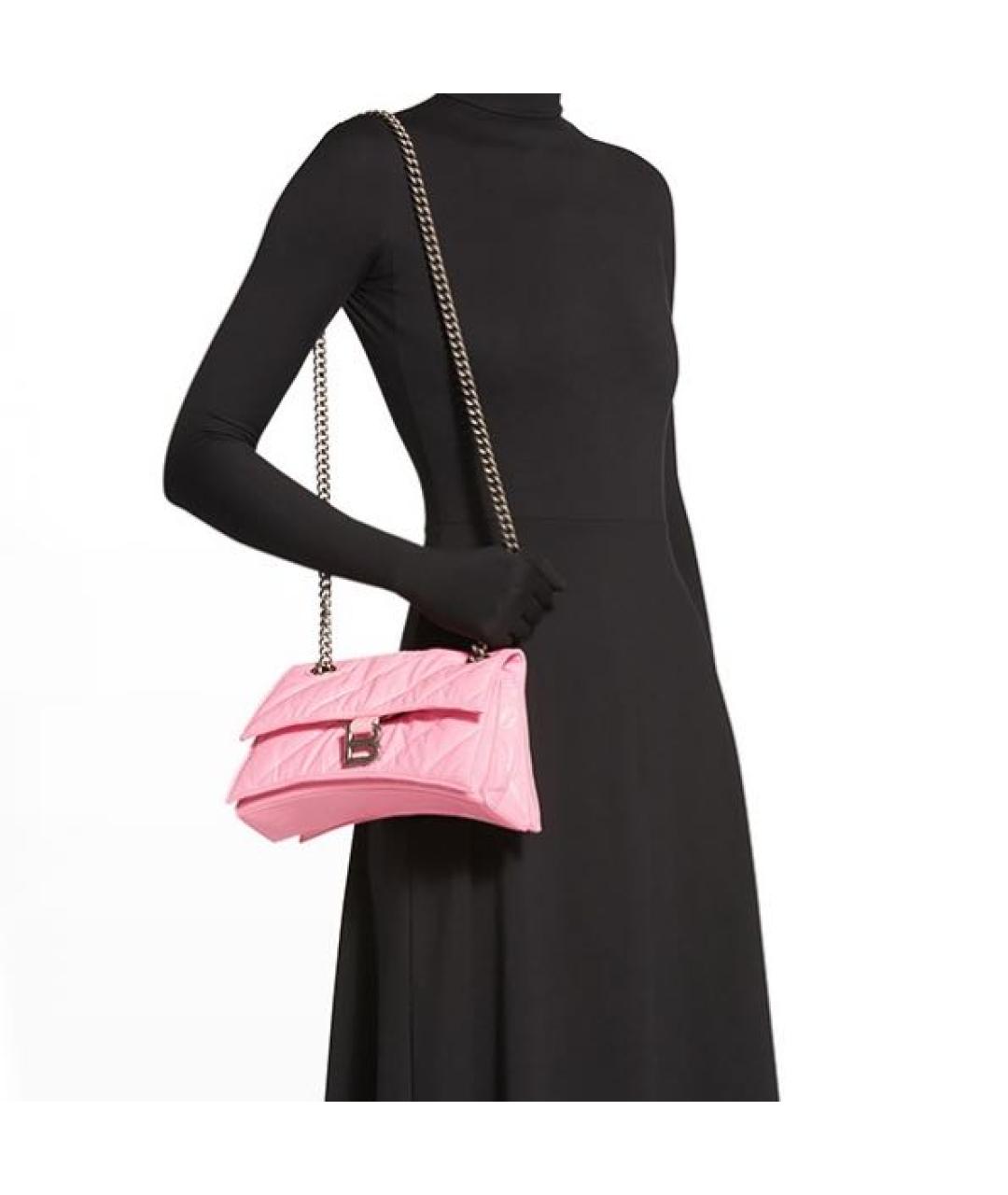 BALENCIAGA Сумка через плечо из лакированной кожи, фото 8