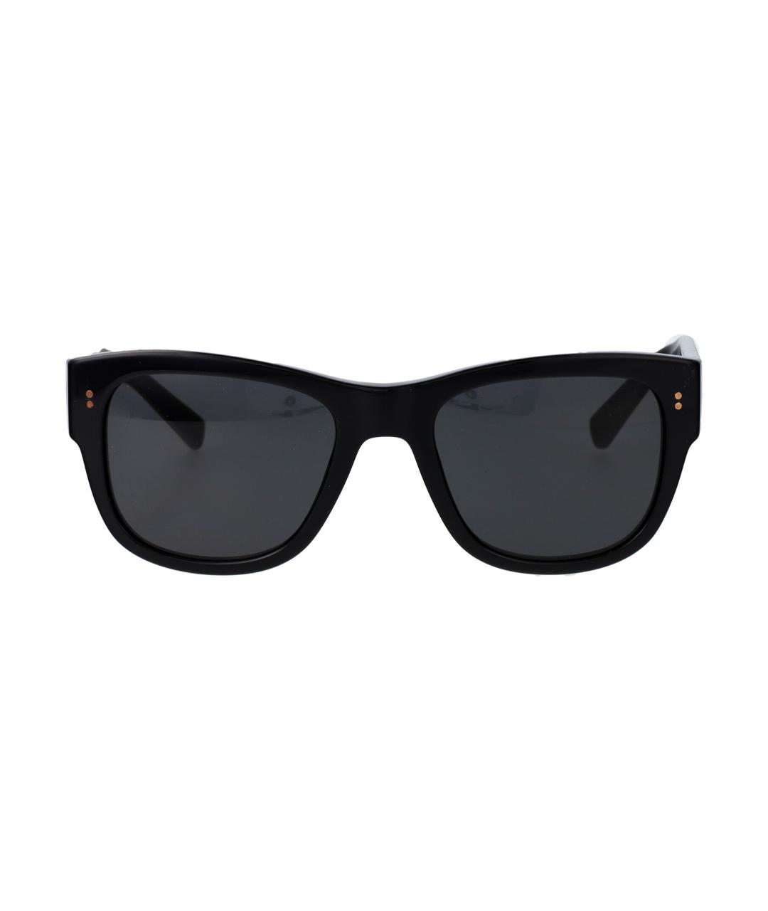 DOLCE&GABBANA Черные солнцезащитные очки, фото 1