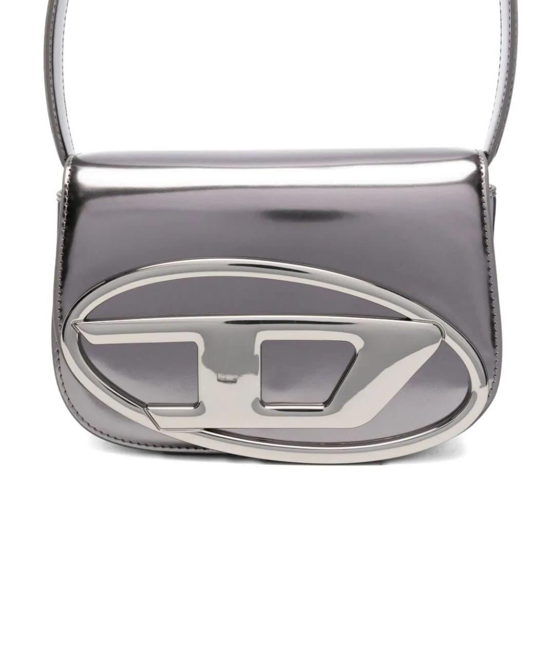 DIESEL Серебряная сумка через плечо, фото 3