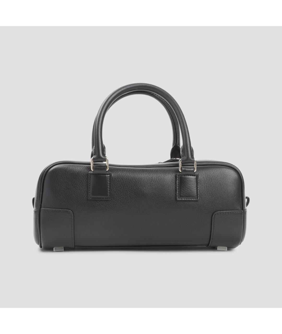LOEWE Черная кожаная сумка тоут, фото 3