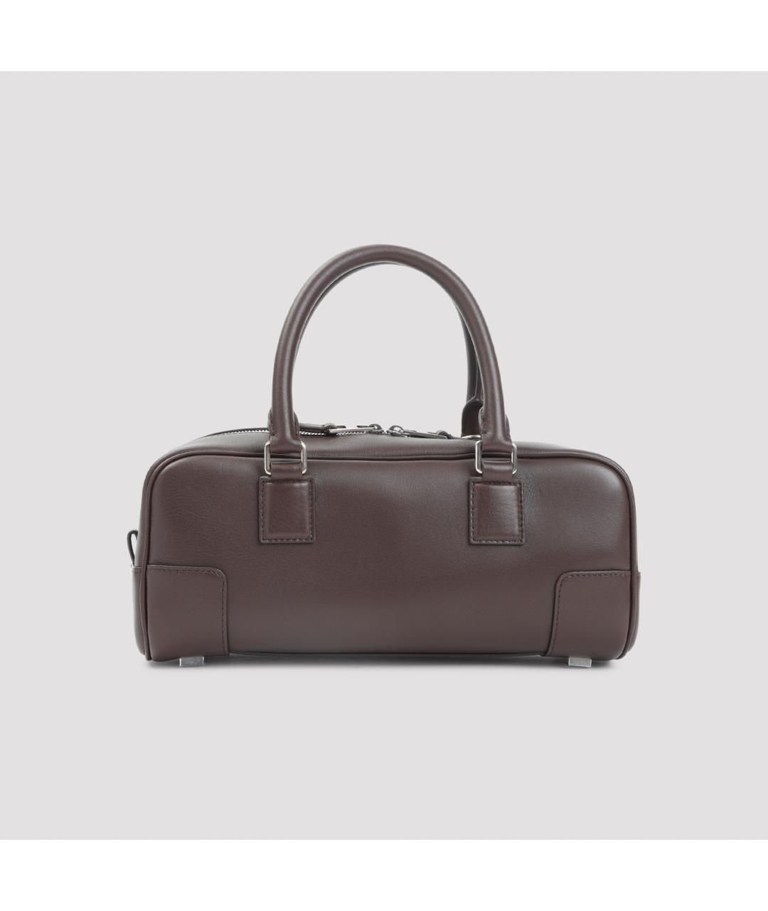 LOEWE Коричневая кожаная сумка тоут, фото 3